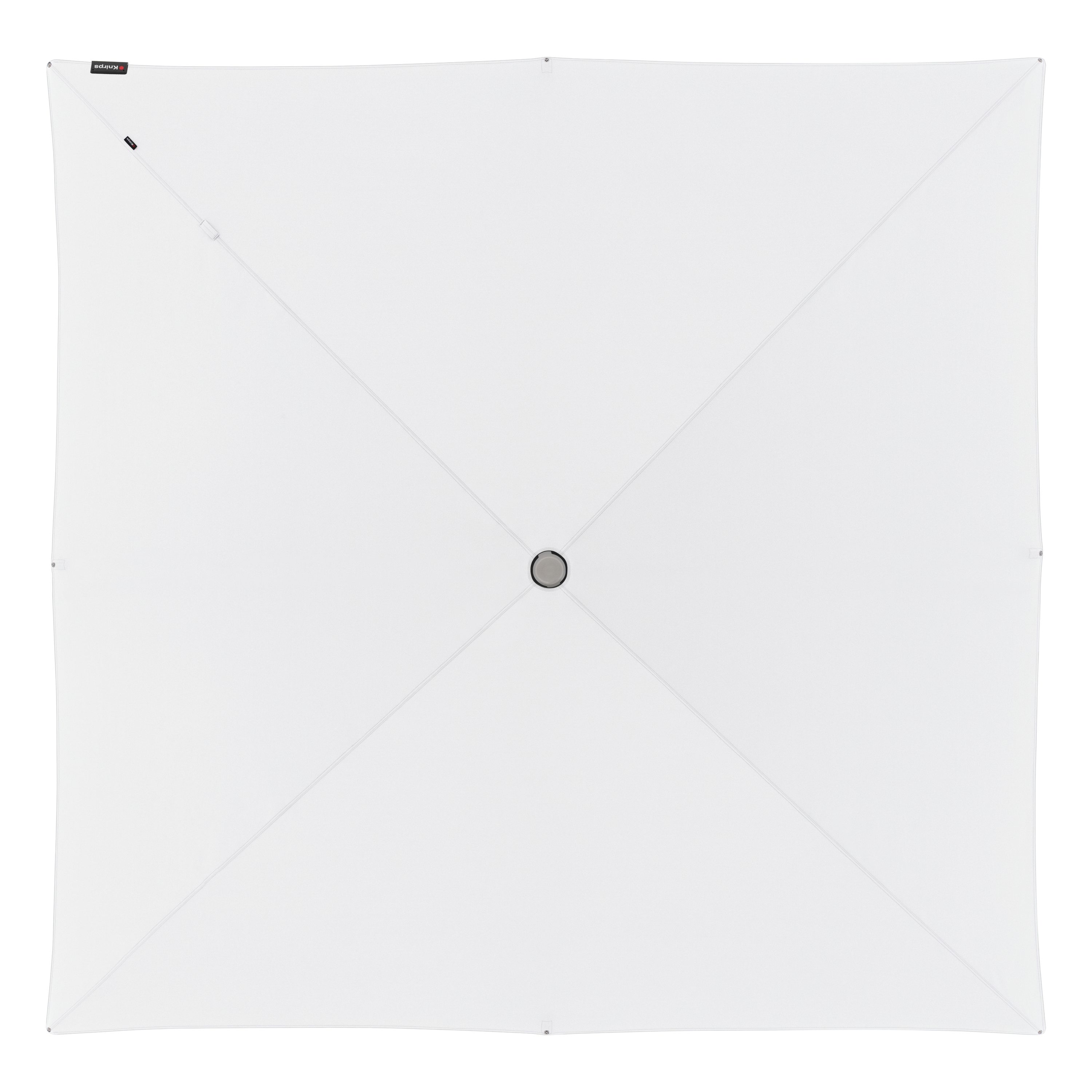 Knirps® Balkonschirm Kurbelschirm KNIRPS Automatic 240x240 mit Höhenverstellung weiss