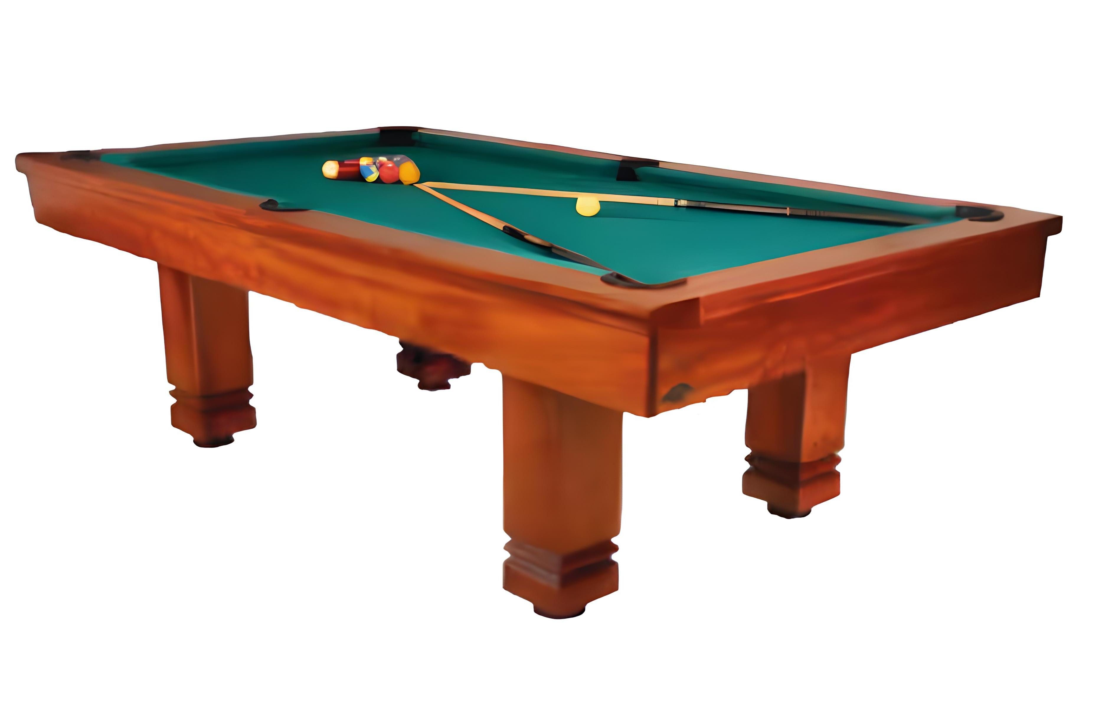 Billardtisch Multifunktionstisch aus Holz für Billard und Essen