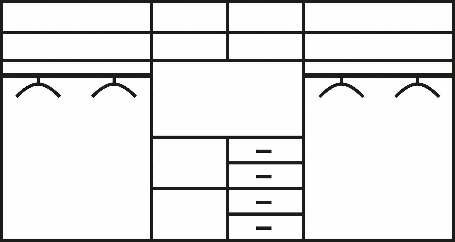 Schwebetürenschrank mit TV-Fach und Spiegel kaufen | OTTO