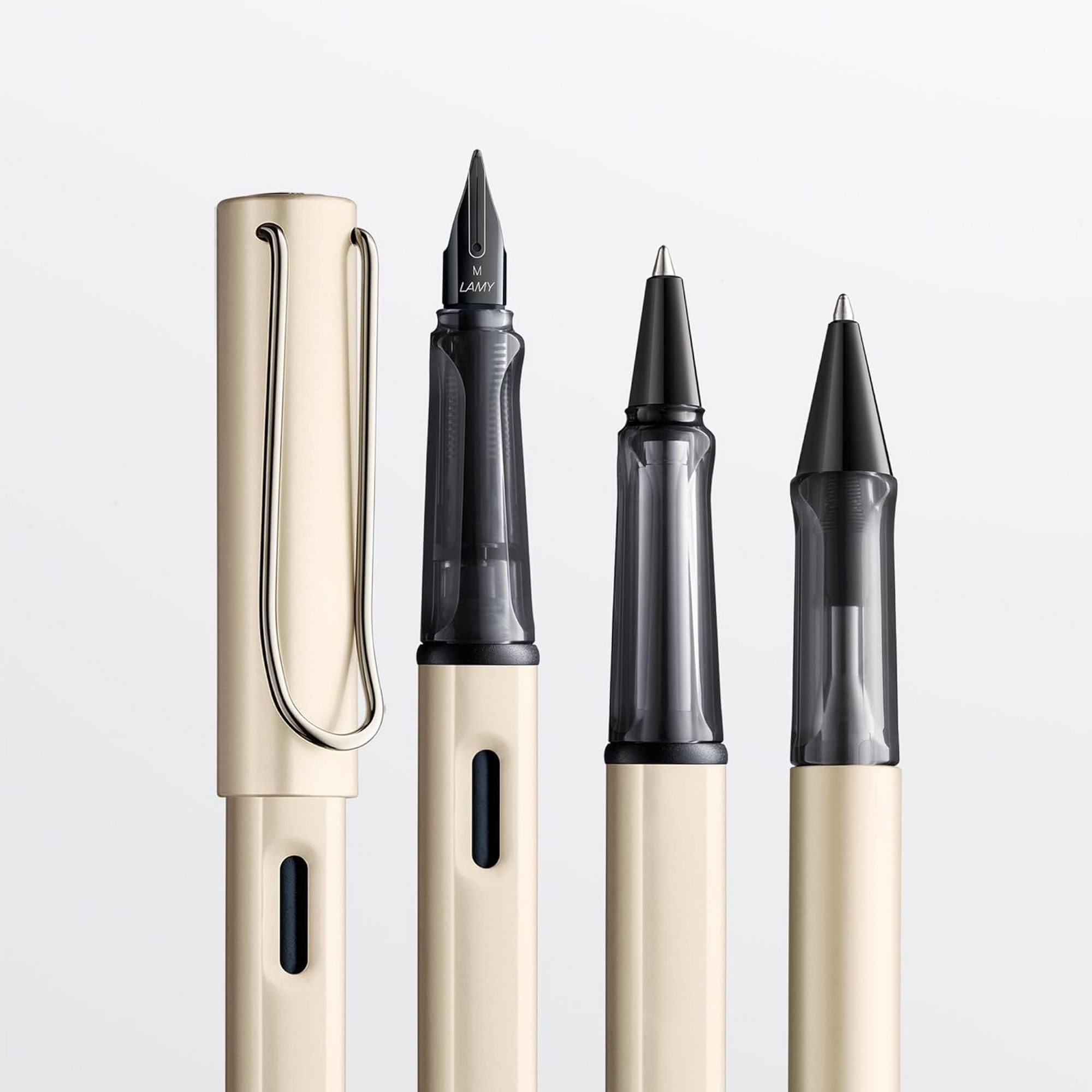 LAMY Tintenroller LAMY Lx rosegold Tintenroller Griff Alu Gehäuse Tintenrollermine M 63 – Bild 5 von 5