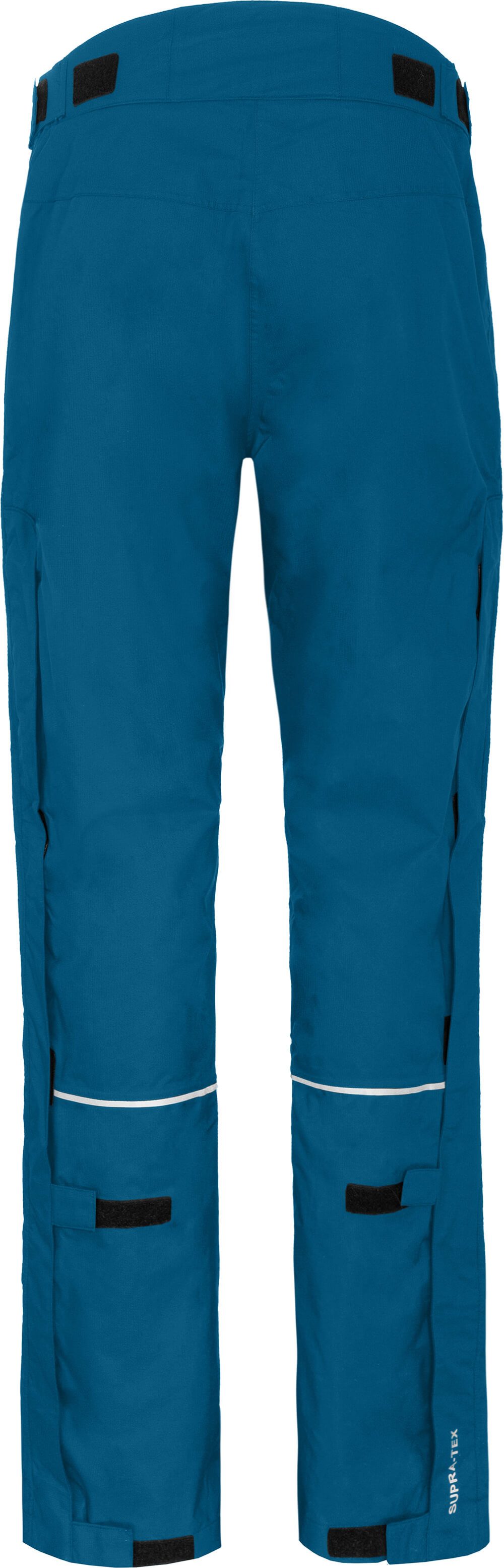 Bergson Regenhose LYNDE Damen Regenhose, Netzfutter, 12000 mm Wassersäule, Kurzgrößen, Saphir