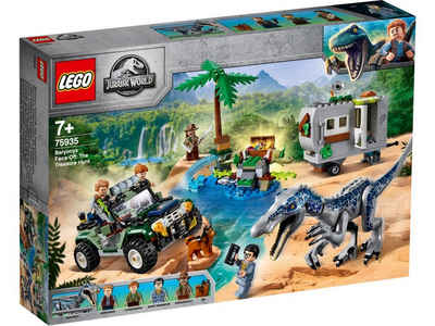 LEGO® Konstruktionsspielsteine LEGO® Jurassic World™ - Baryonyx' Kräftemessen:, (Set, 434 St)