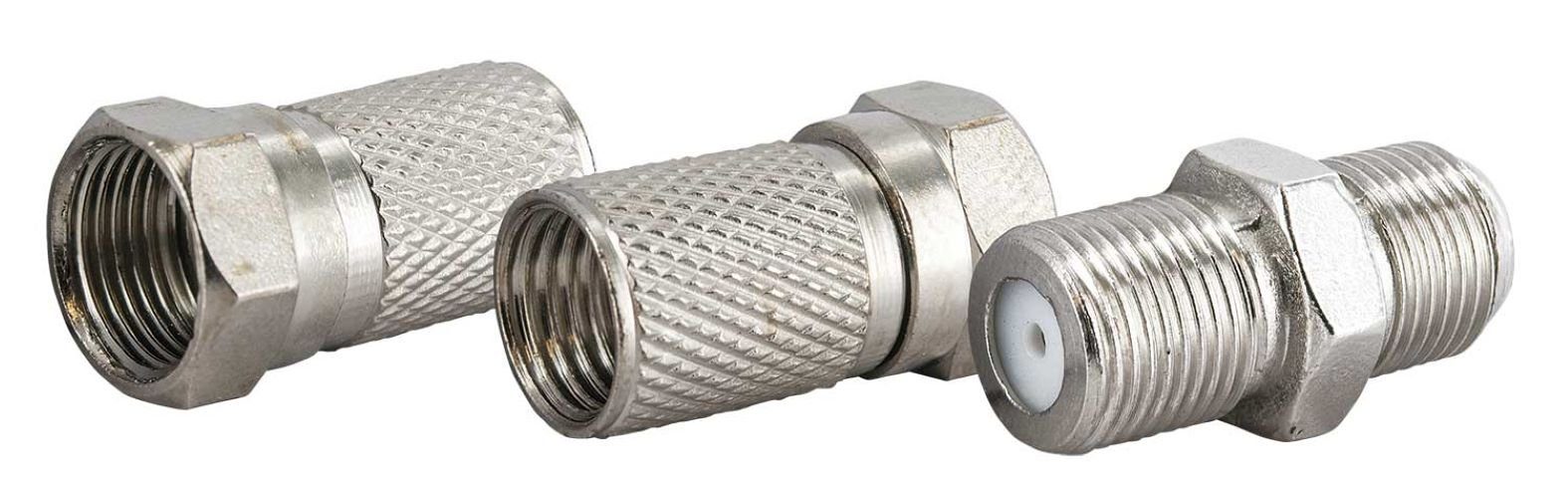 Schwaiger KVBS70 531 TV-Adapter F-Stecker zu F-Buchse