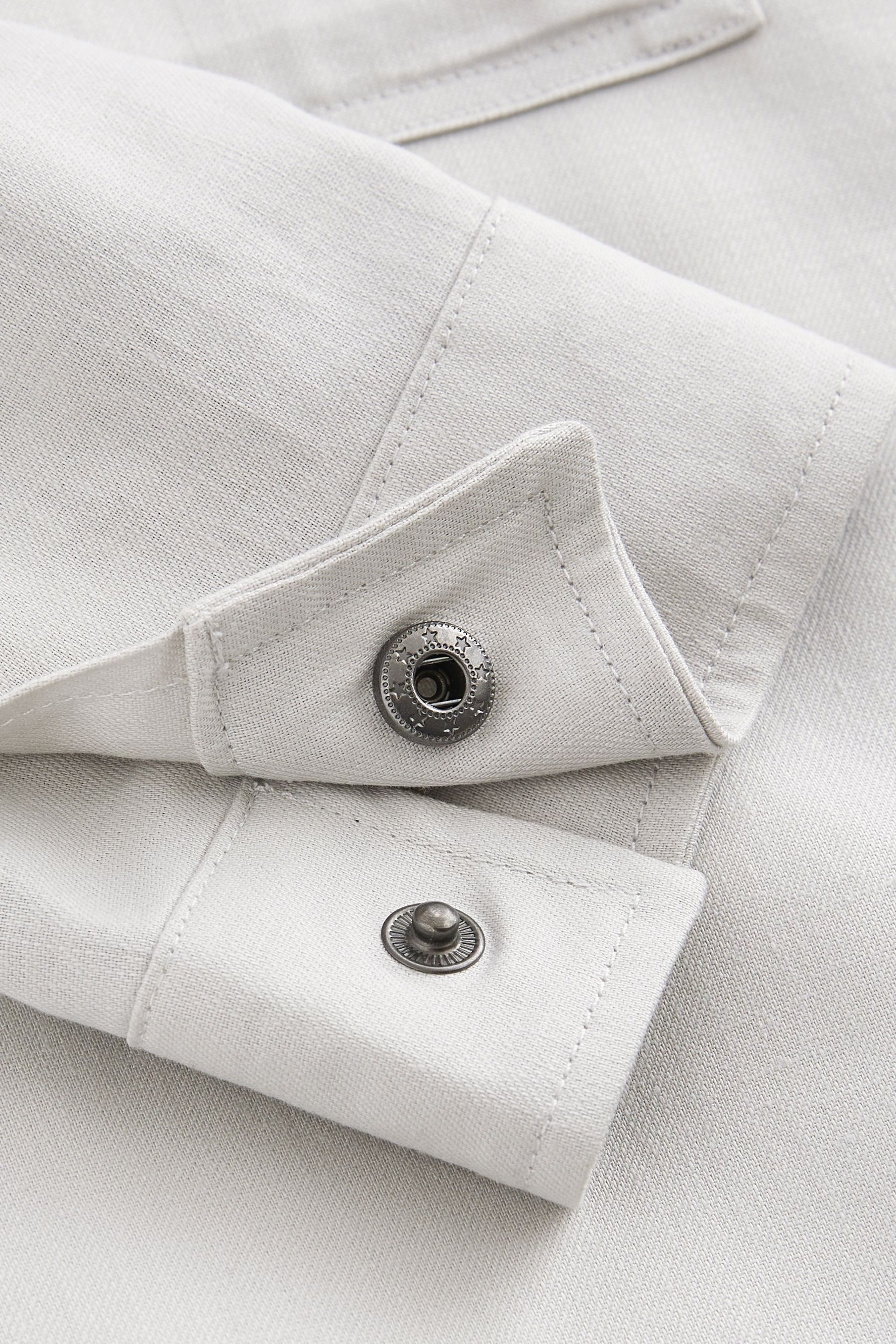 Next Hemdjacke Hemdjacke aus Leinengemisch (1-St)