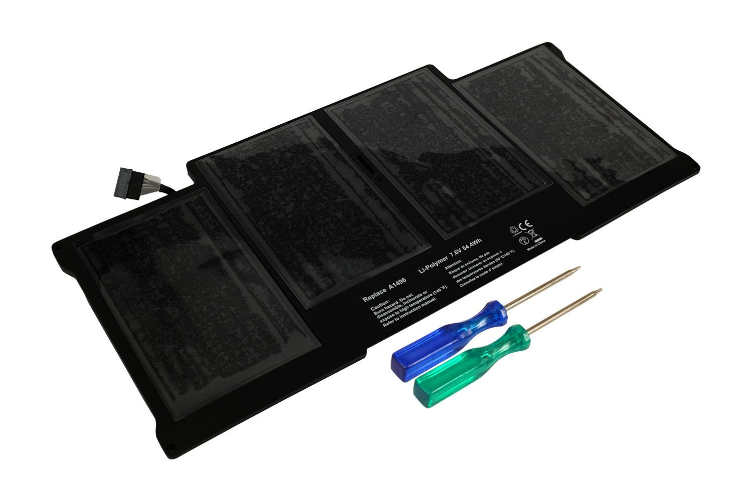 PowerSmart NMA030.70P Laptop-Akku Ersatz für APPLE A1369, A1377, A1466 (Mid-2013), A1496 Li-Polymer 7200 mAh (7,6 V)