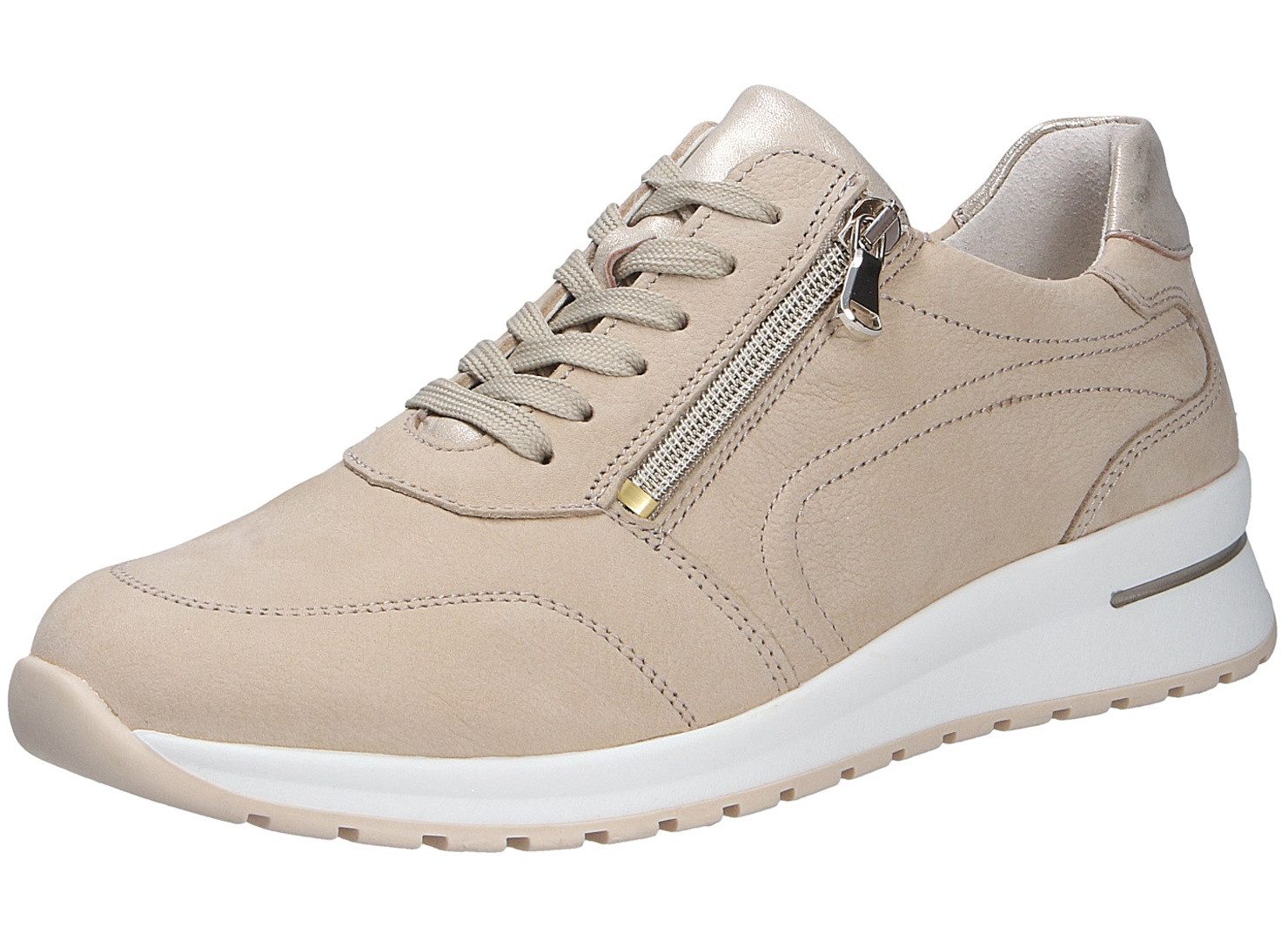 Waldläufer Waldläufer Damen Schnürschuh H-INESSA beige Größe Schnürschuh