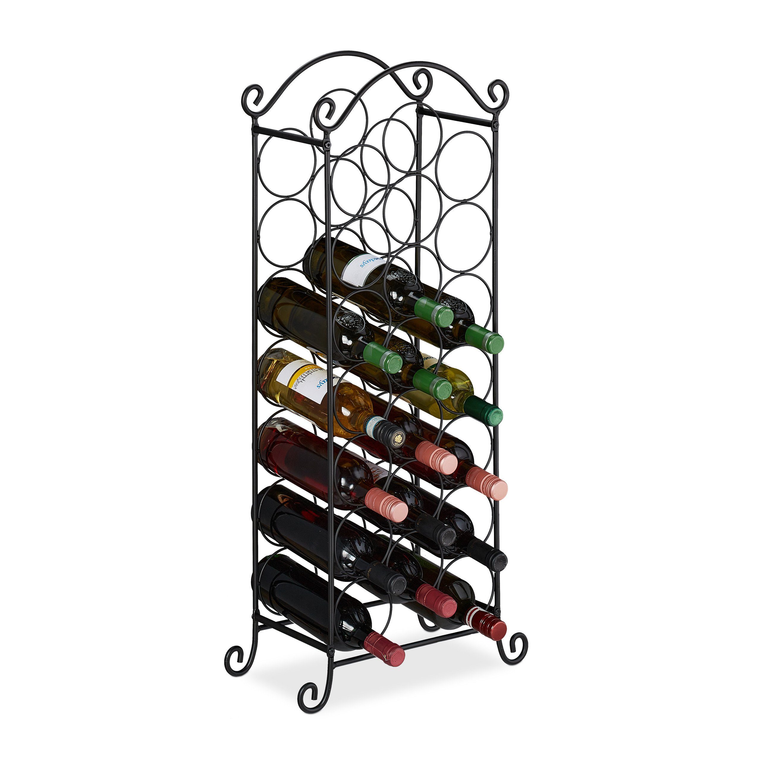 relaxdays Weinregal für 21 Flasche günstig online kaufen