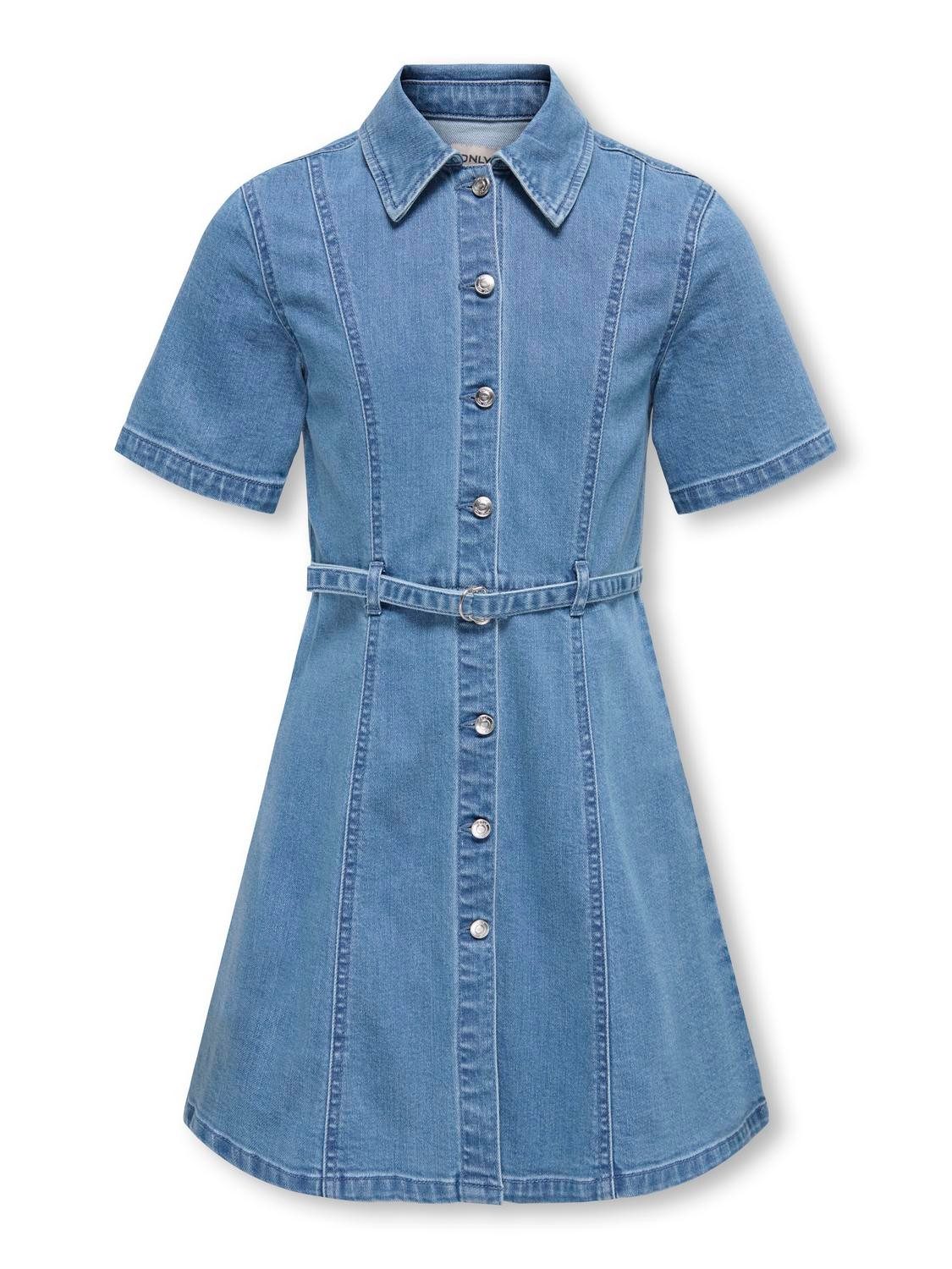 KIDS ONLY Jeanskleid Kognoa S/S Belted Dnm Dress Yor