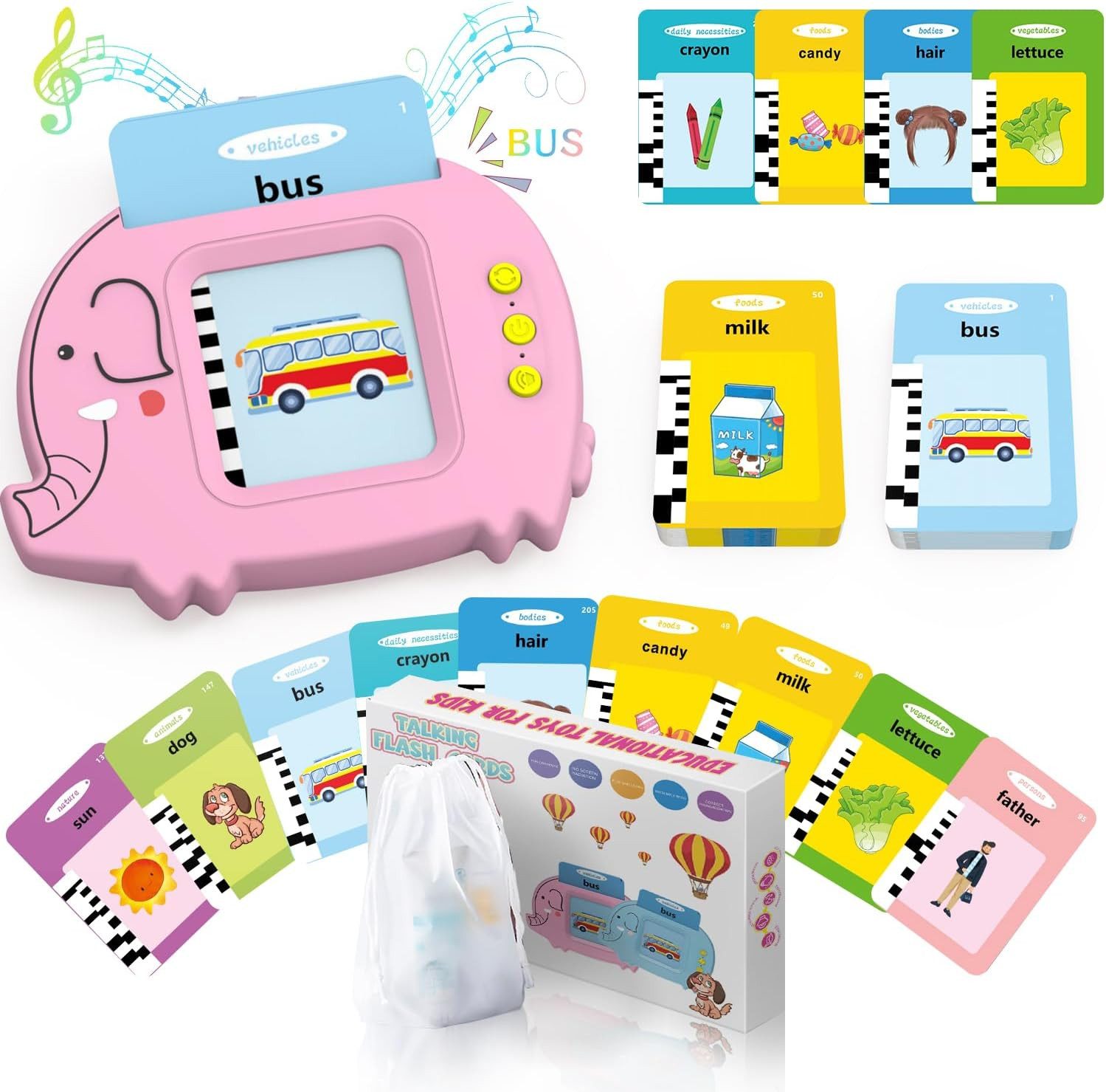 ROY Lernspielzeug Vokabelfreund Sprechende Lernkarten für Kinder (Standard günstig online kaufen