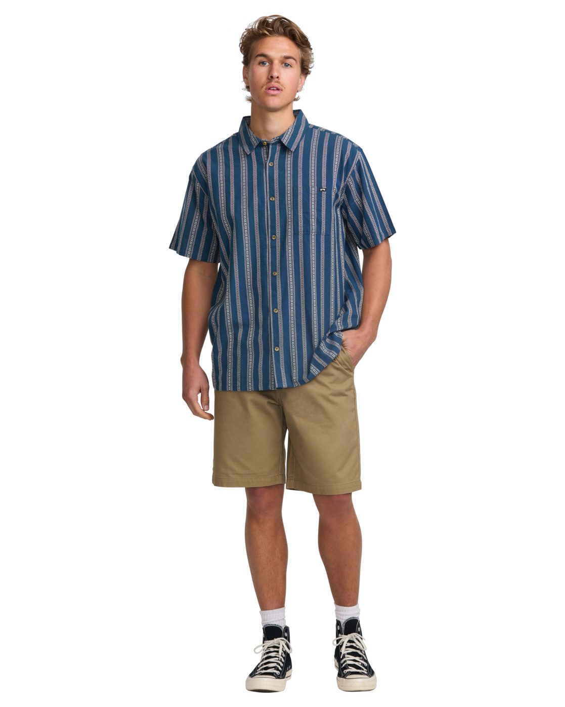 Billabong Kurzarmhemd Sundays Jacquard