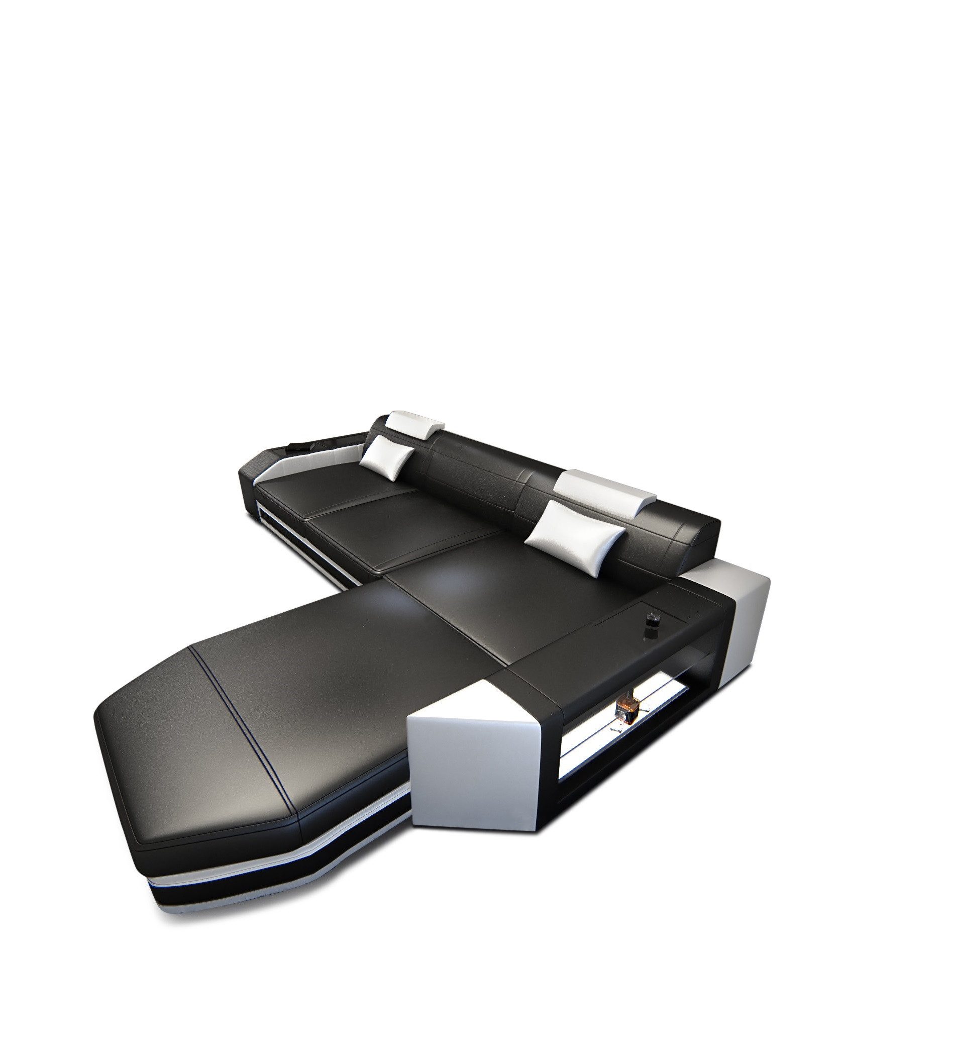 Sofa Dreams Ecksofa Ledercouch Sofa Leder günstig online kaufen