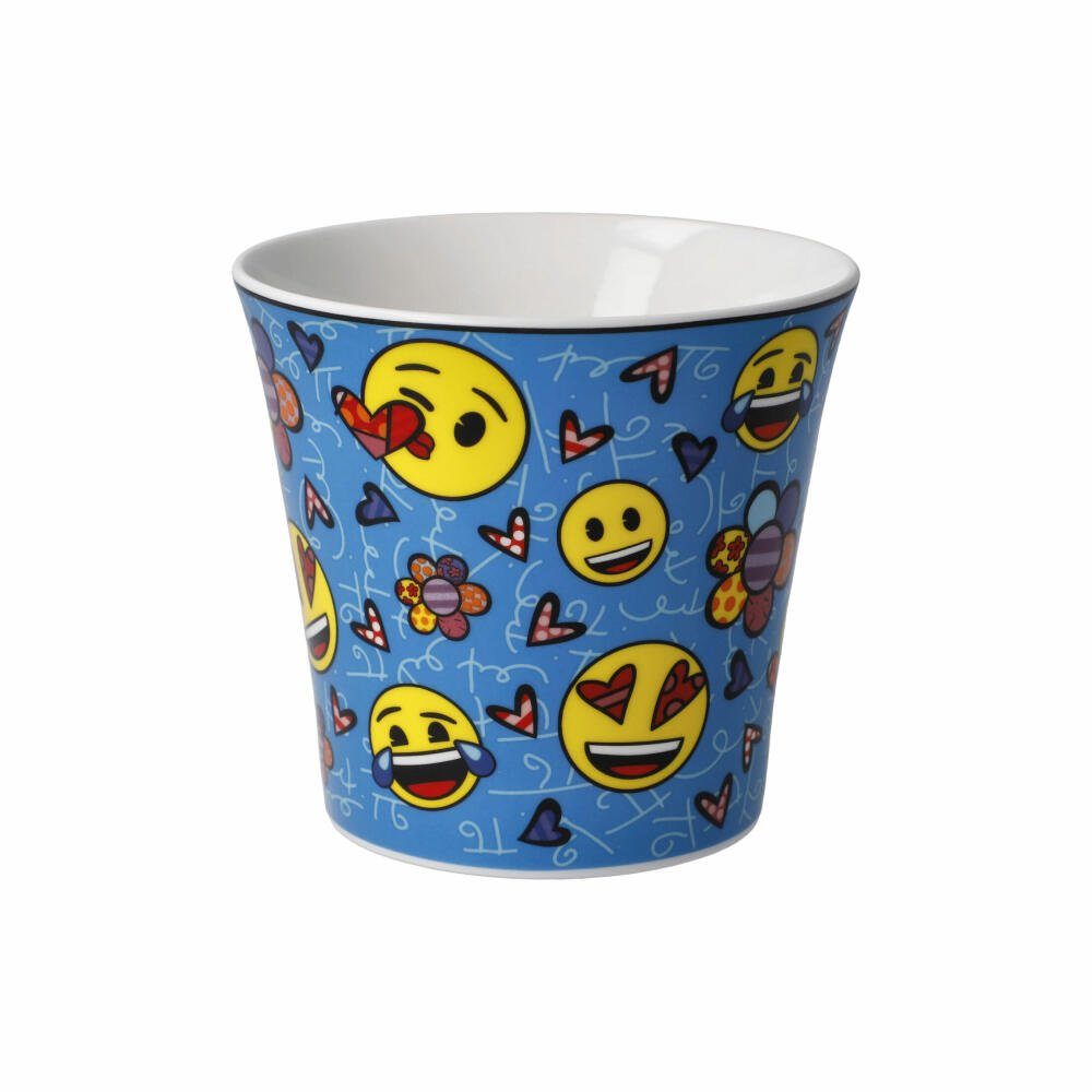 Goebel Becher Coffee-/Tea Mug Britto - Always Happy, Fine Bone China, Aus  angenehm leichtem Fine Bone China