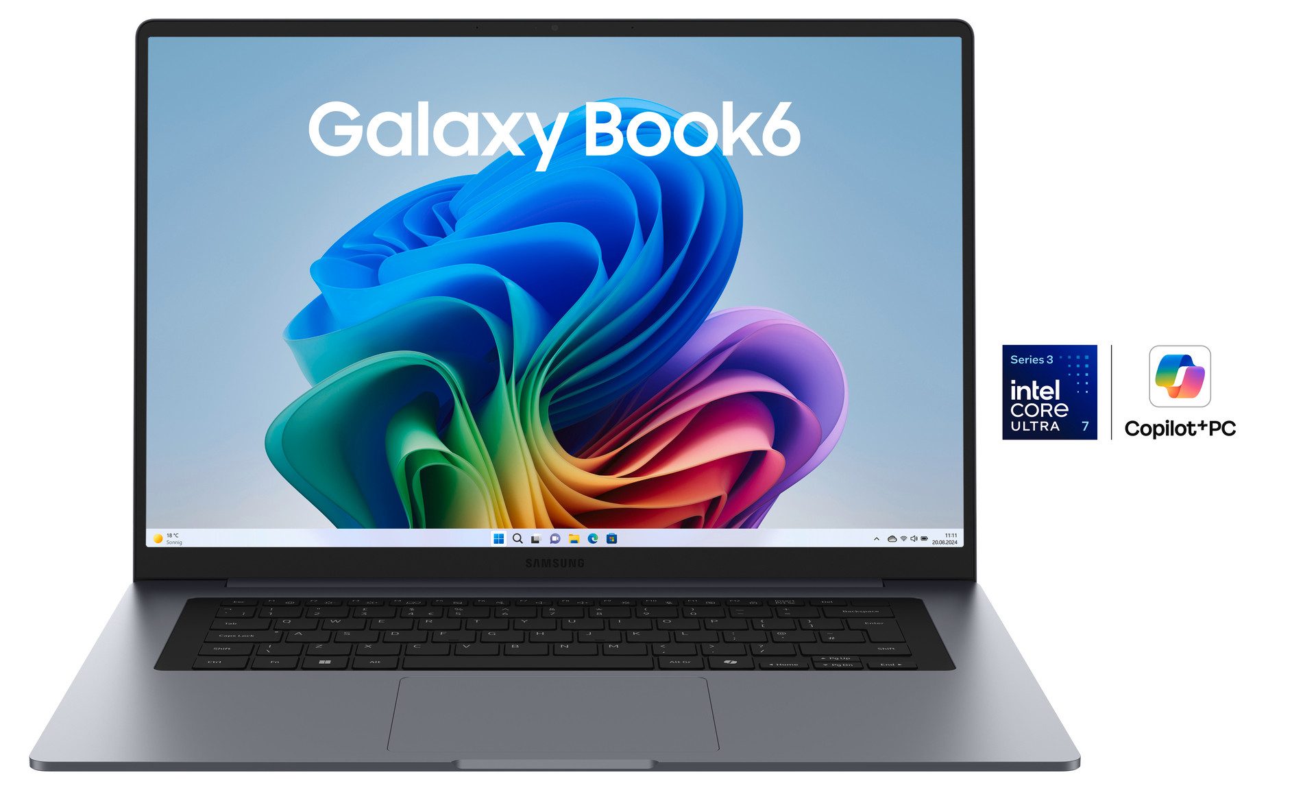 Samsung Galaxy Book6 NP760V Notebook (40,6 cm/16 Zoll, Intel Core Ultra 7 Core Ultra 7 355, 16 GB, 1000 GB SSD)