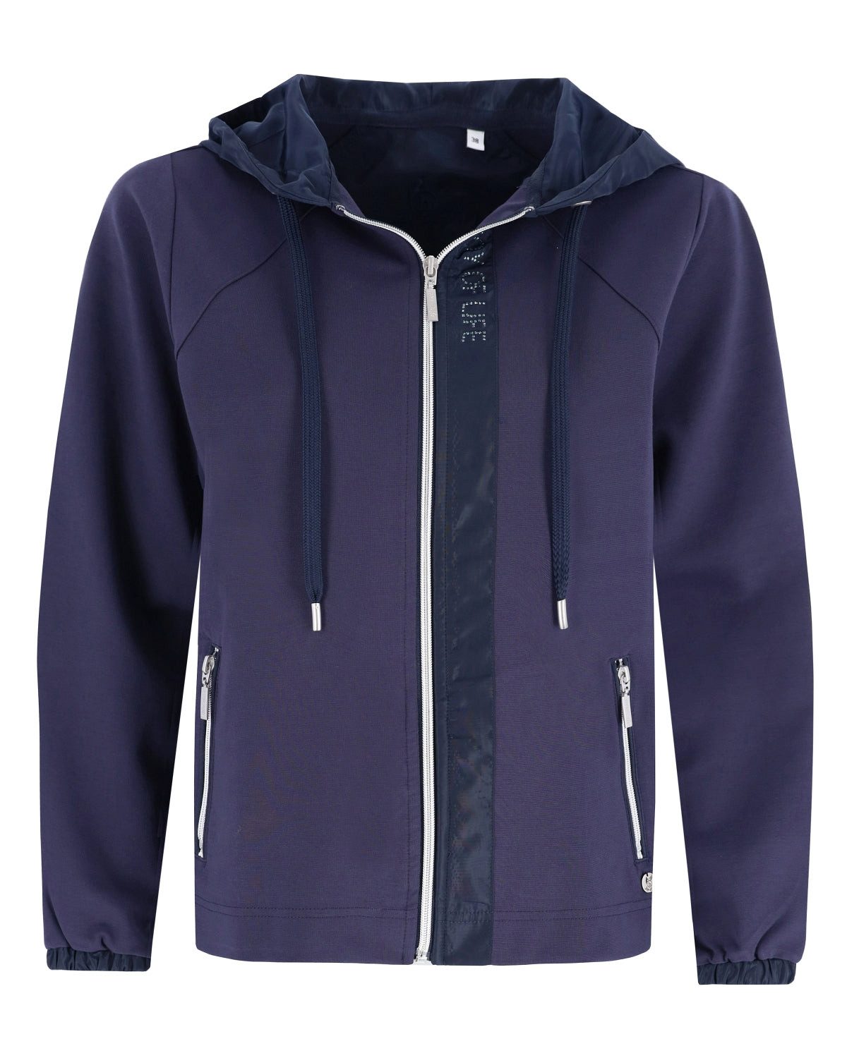 Hajo Kurzjacke Jacke mit Taft-Kapuze