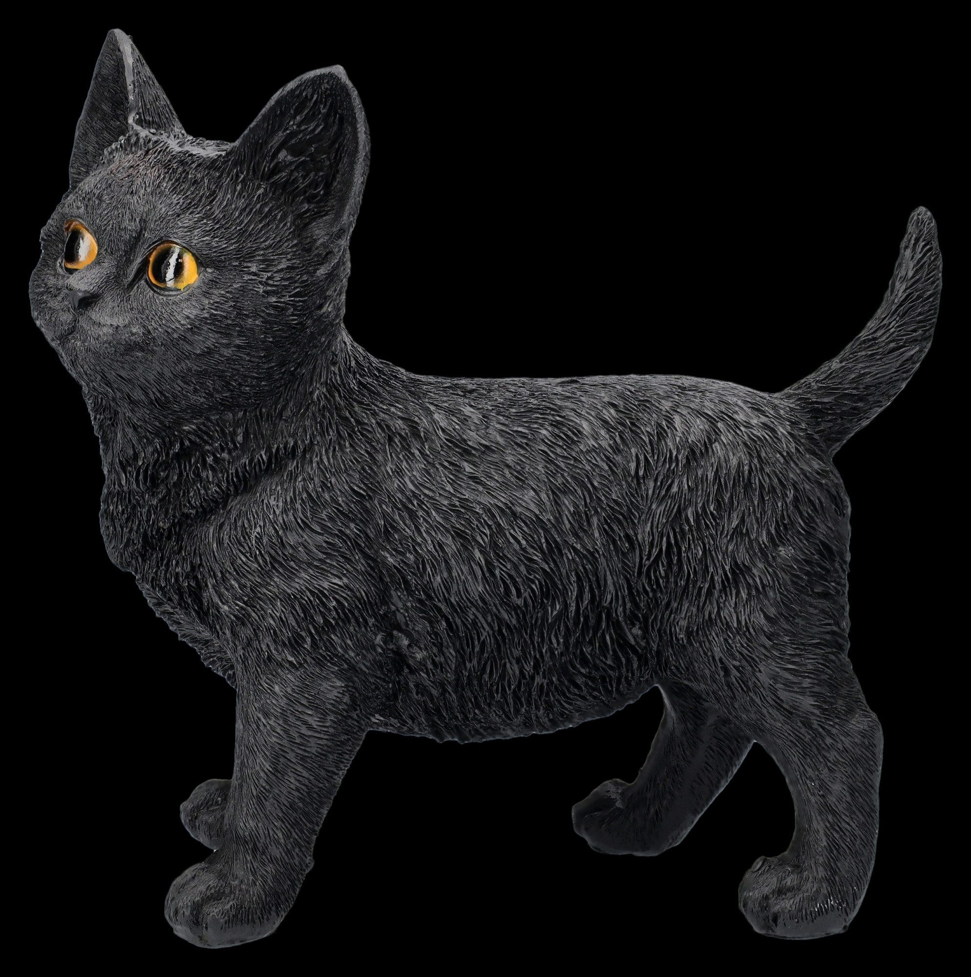 Figuren Shop GmbH Tierfigur Katzenfigur schwarz - Charmed Companion - schwa günstig online kaufen
