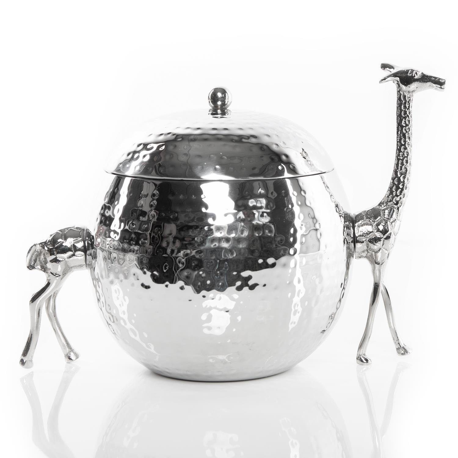 Logbuch-Verlag Geschenkbox Edle doppelwandige Giraffen-Schatulle (1 St)