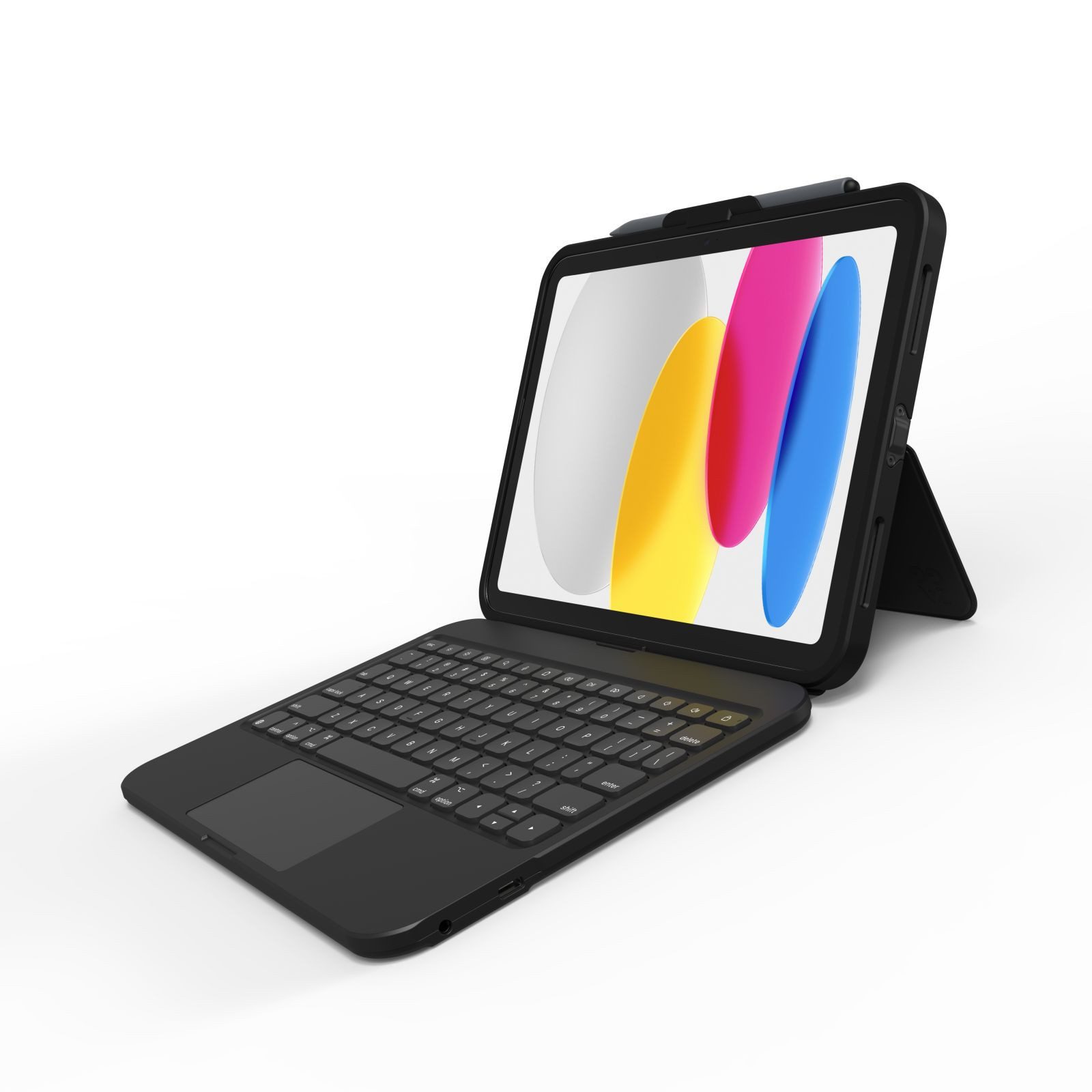 ZAGG -KB-TOUGH KEYS-APPLE-IPAD 10.9 10TH GEN/A16-BLACK-SWISS (B Tastatur