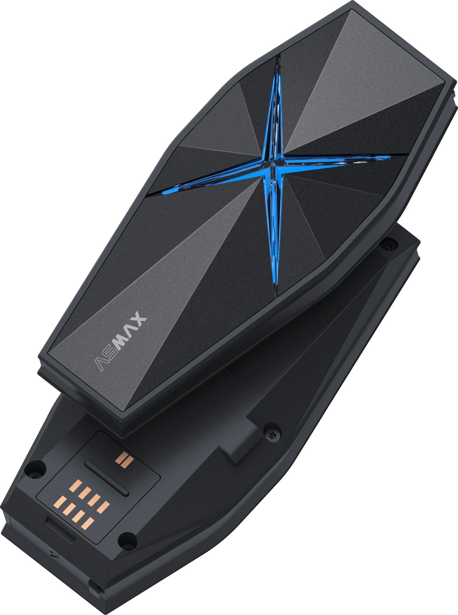 ASMAX Motorradhelm F1 Pro Bluetooth Kommunikationssystem Einzelset, Bluetooth-Intercom