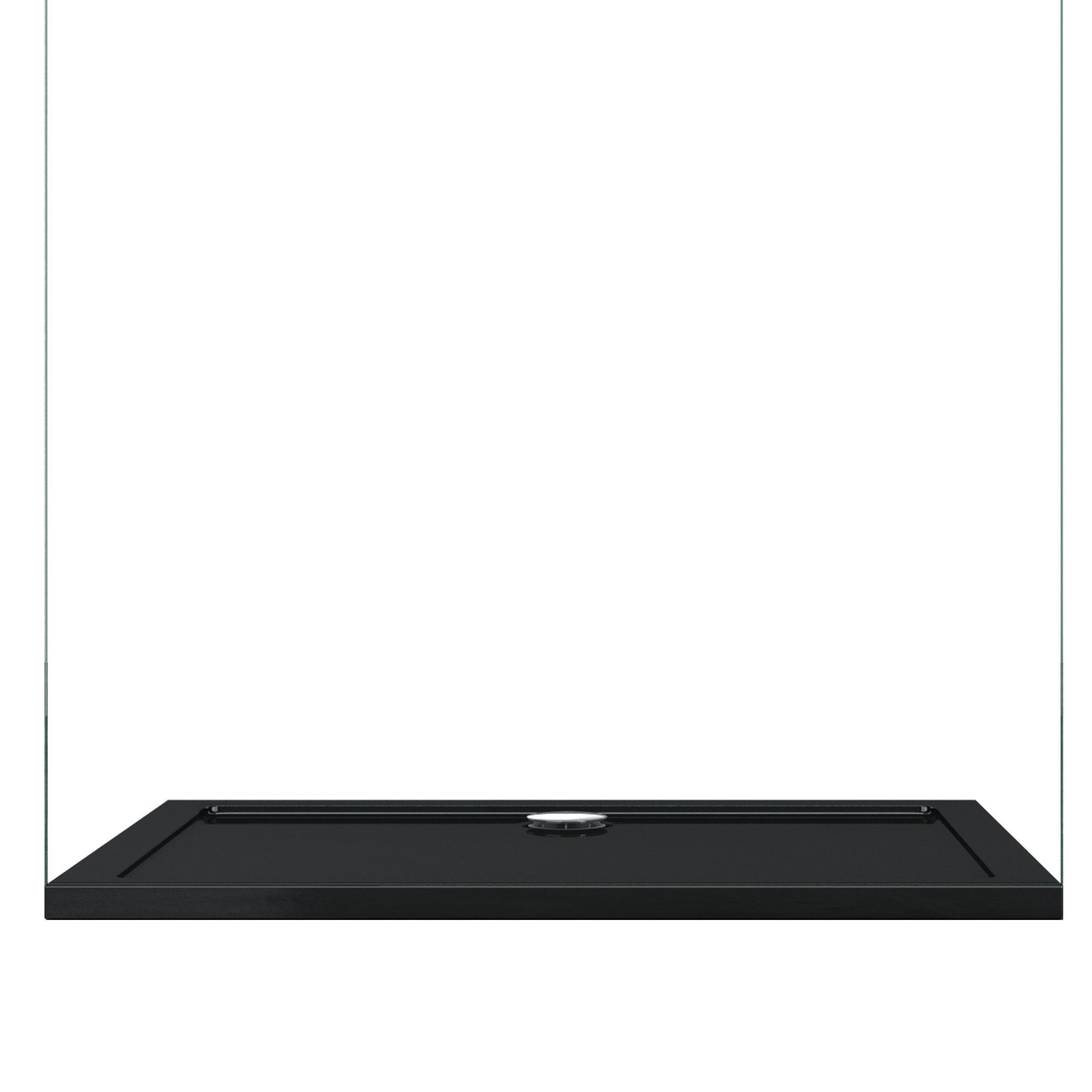 doporro Duschwanne Duschtasse flach inkl. Ablaufgarnitur aus Acryl DIN-Anschlüsse Faro2