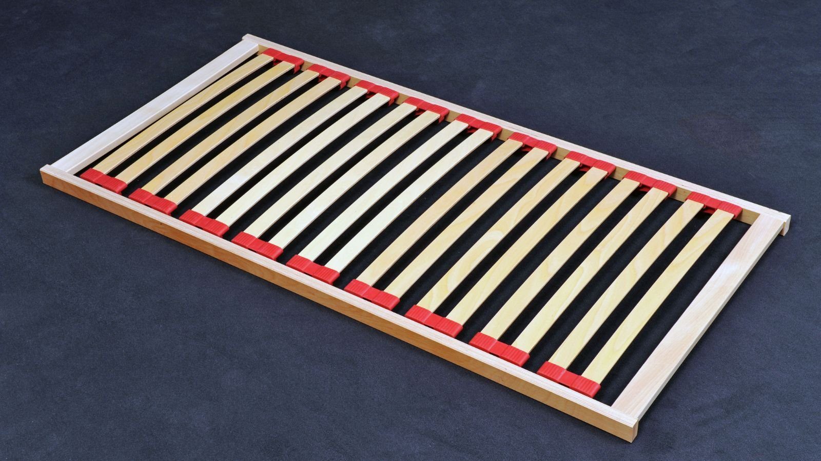 Lattenrost für Kinder, Baby- & Kinderlattenrost, Fertig montiert, AM Qualitätsmatratzen, Kopfteil nicht verstellbar, Fußteil nicht verstellbar, 60x120 cm