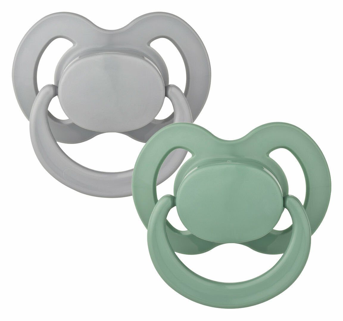 Babynova Schnuller Ortho Kieferform Silikon, 2er Blisterpackung