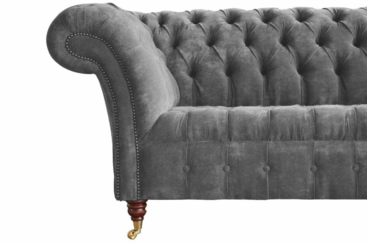 Sofa Wohnzimmer Klassisch Design Couch Chesterfield-Sofa, JVmoebel Sofas Chesterfield