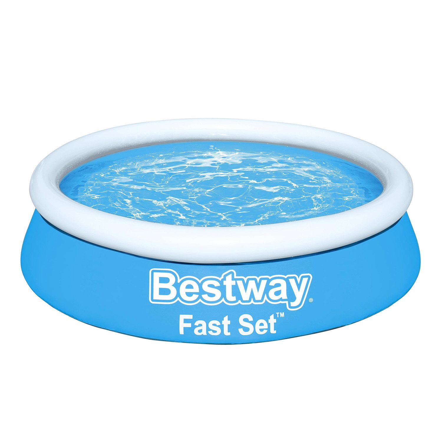 Quick-Up Pool Fast Set™ Aufstellpool ohne Pumpe Ø 244 x 61 cm, blau, rund