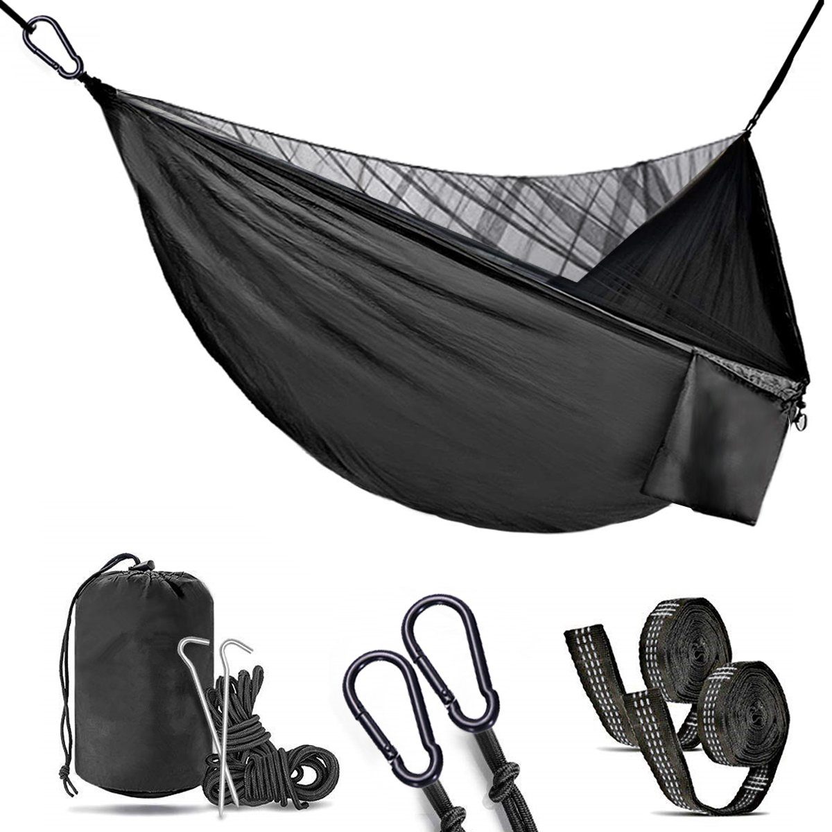 Daskoo Hängematte Hängematte Outdoor mit Moskitonetz, günstig online kaufen