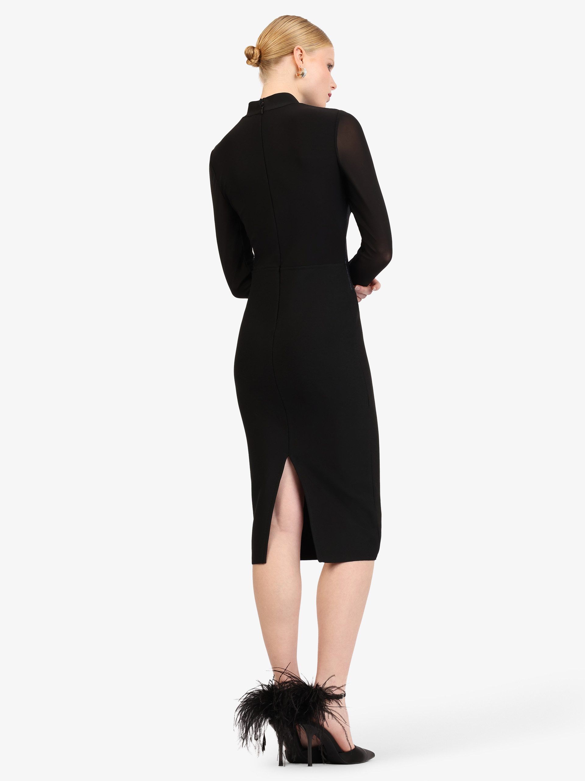 Kraimod Abendkleid mit Struktur-Detail