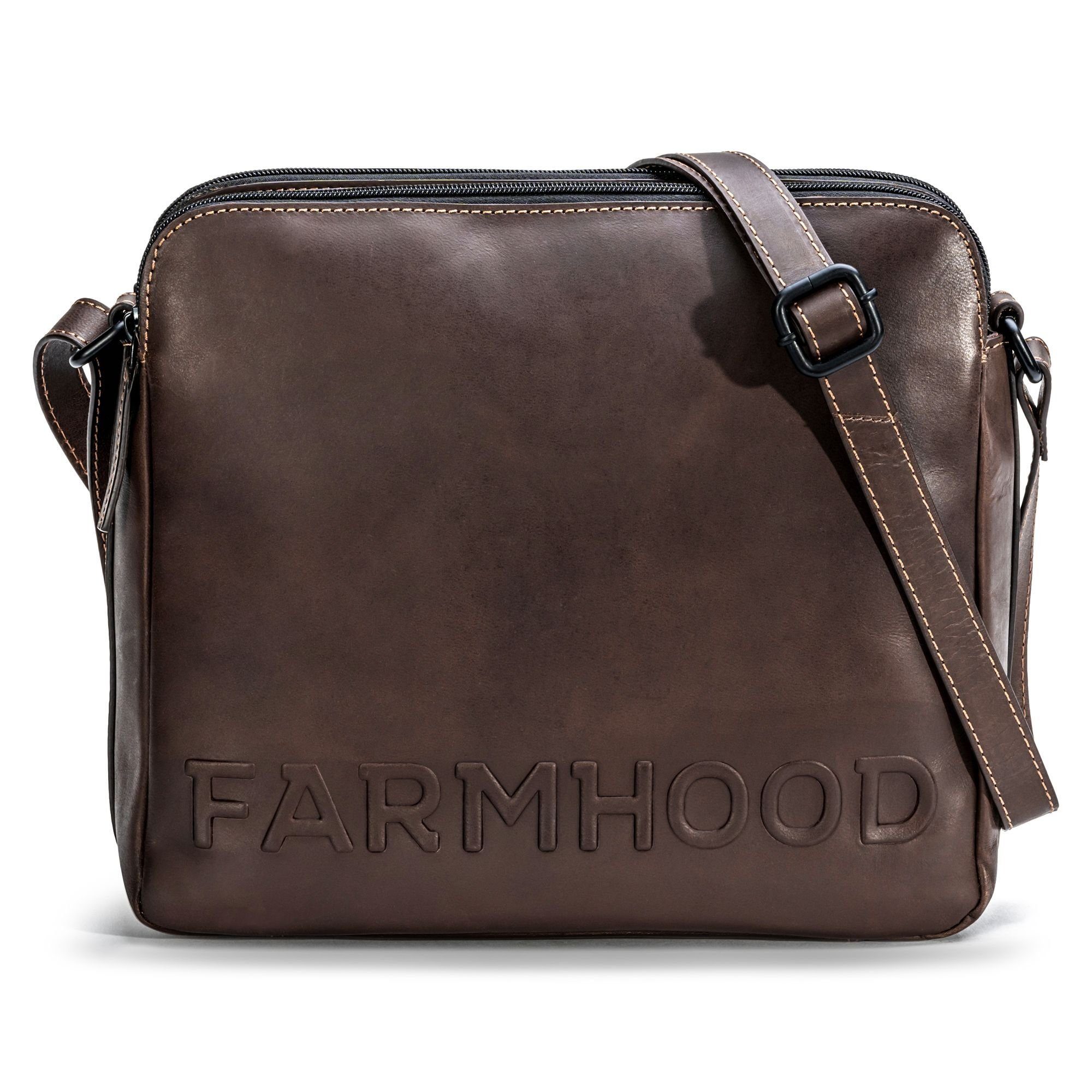 Farmhood Umhängetasche Nashville, Leder günstig online kaufen