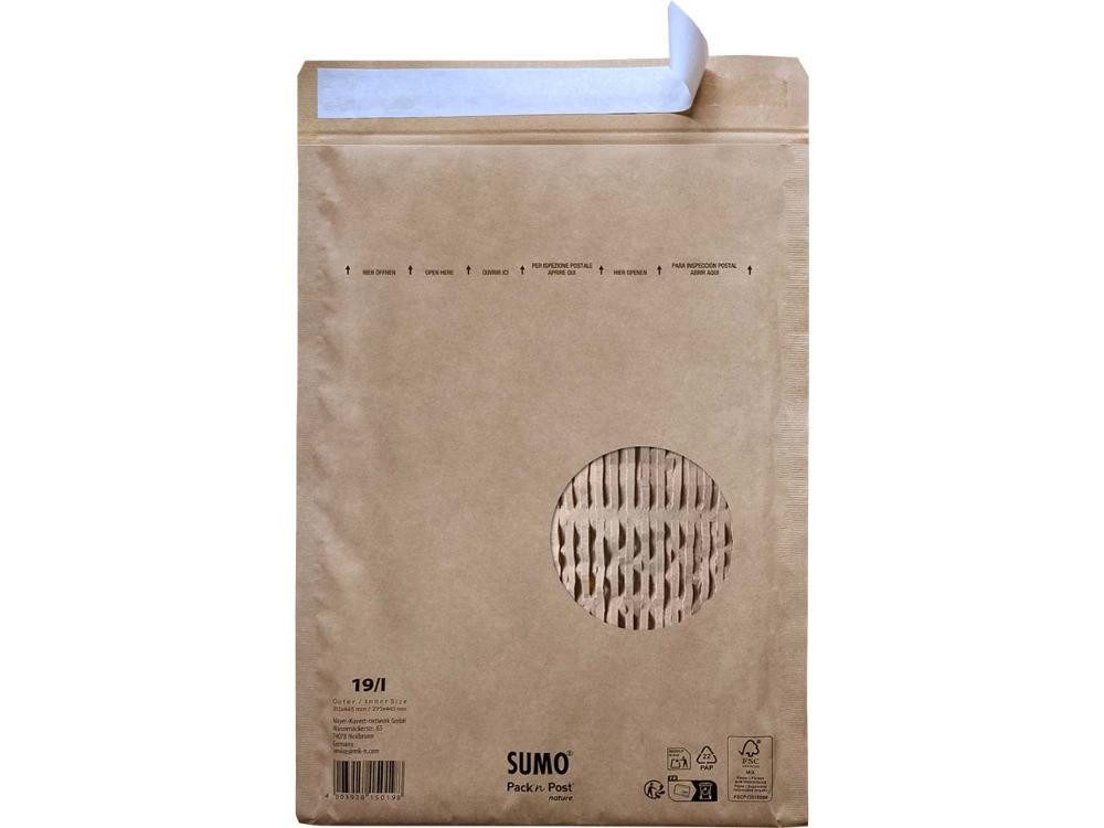 Sumo Versandtasche Sumo Versandtaschen 295 x 445 mm, 25 Stk., FSC-zer, Haftklebung