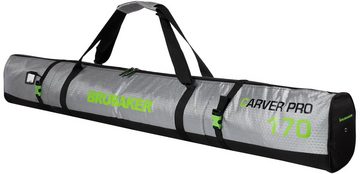 BRUBAKER Skitasche "CarverTec Pro" Ski Taschen Kombi Set (2-tlg., reißfest und nässeabweisend), Skisack und Skischuhtasche für 1 Paar Skier