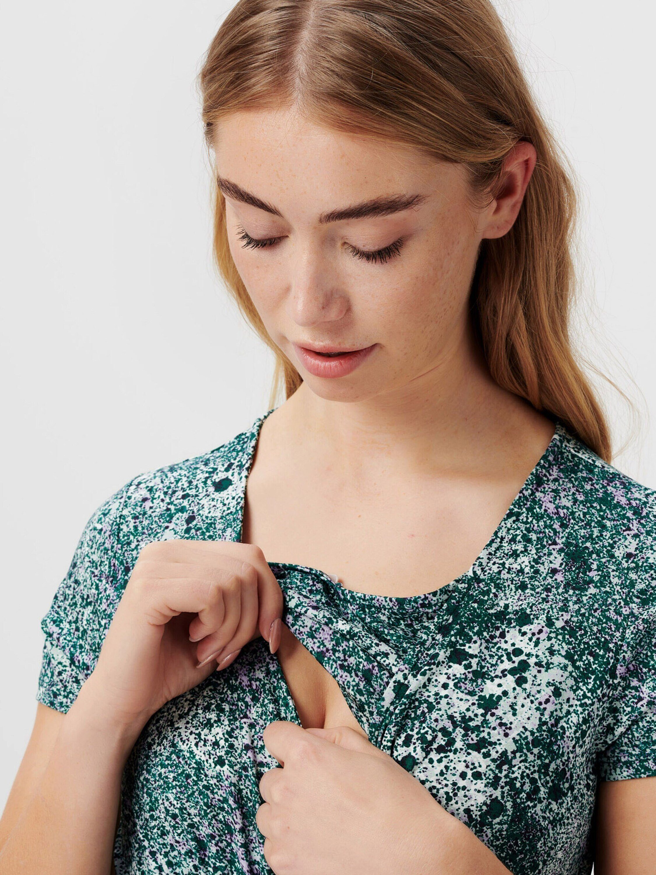 ESPRIT maternity Sommerkleid (1-tlg) Drapiert/gerafft