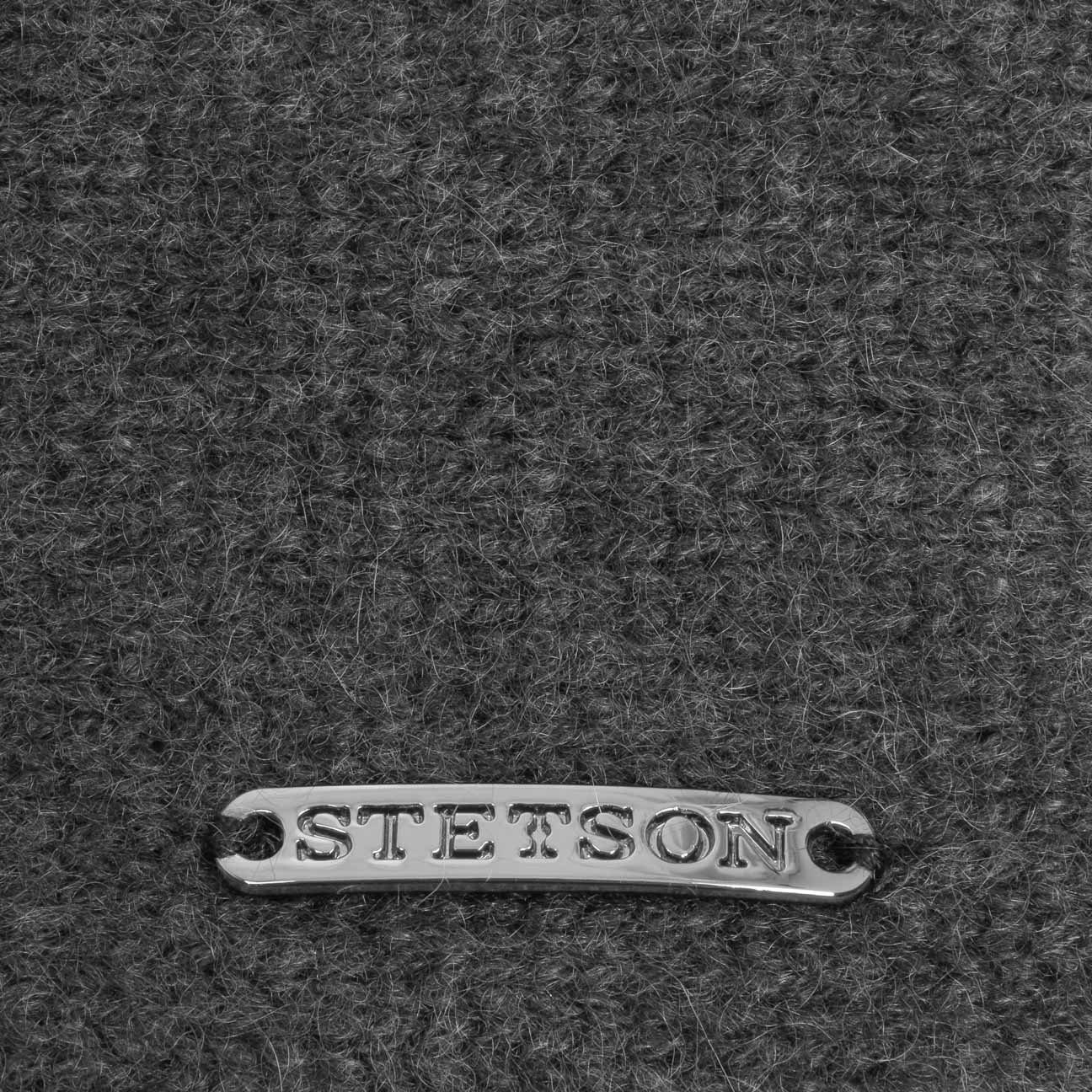 Stetson Beanie (1-St) Kaschmirmütze Oversize anthrazit
