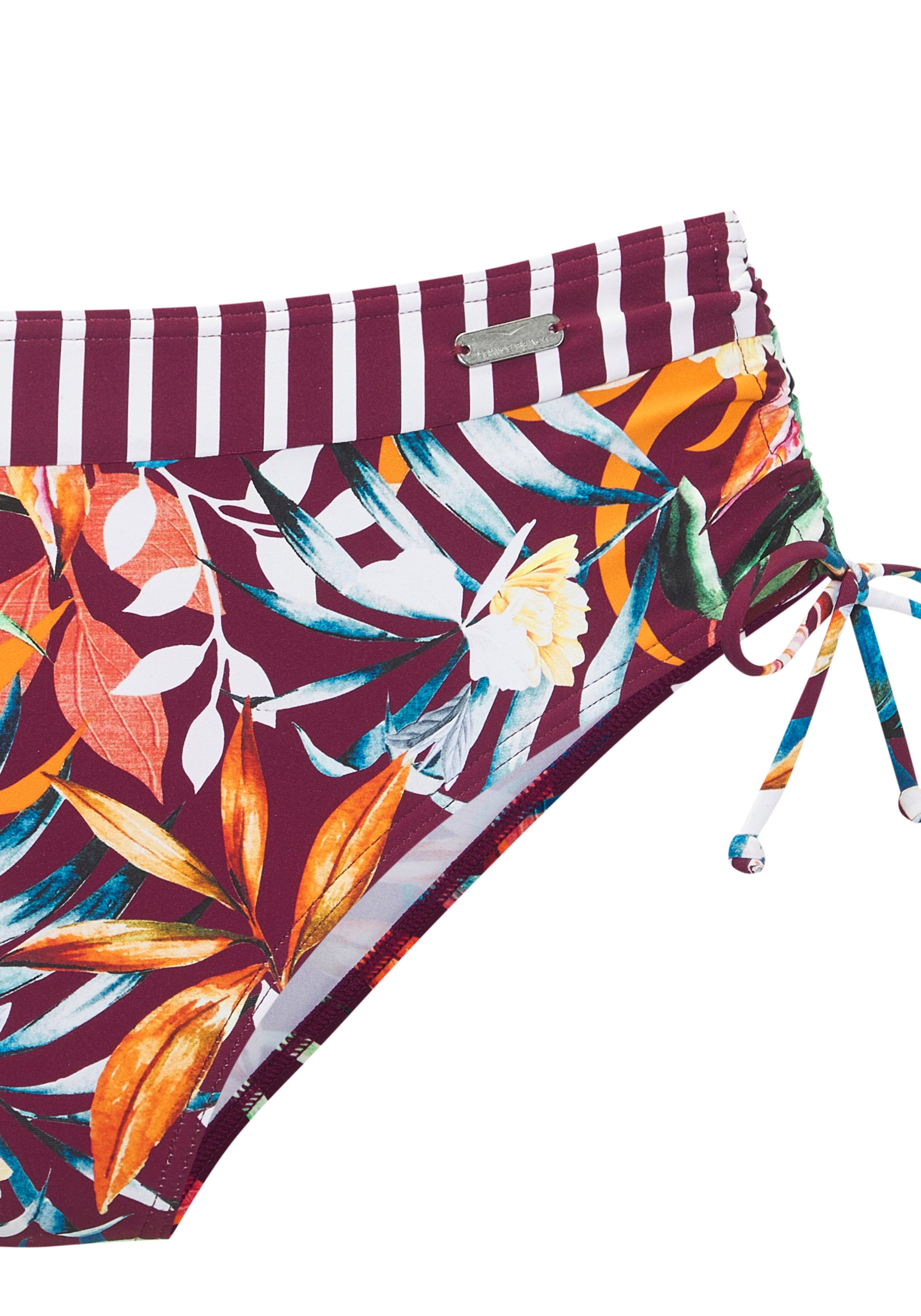 Venice Beach Badehose Cadu im floralen Design