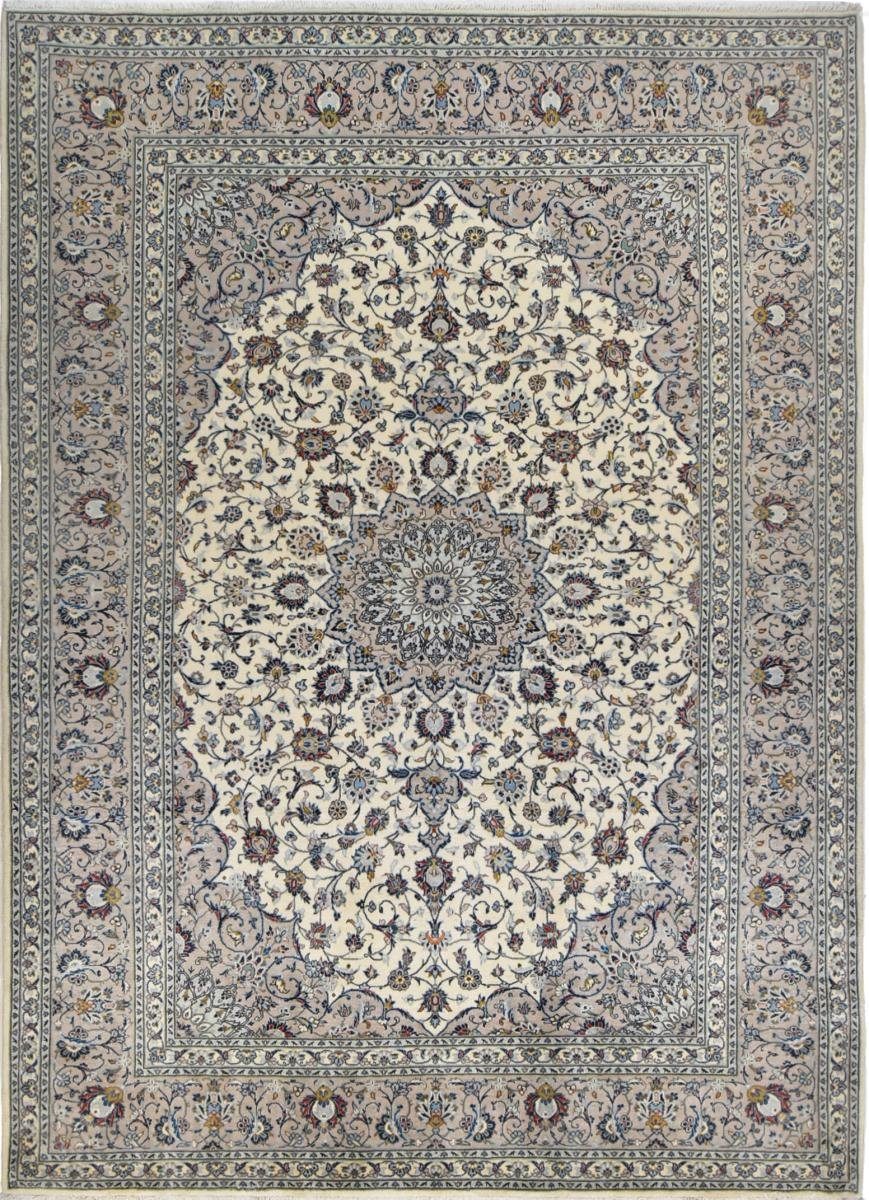 Orientteppich Keshan 249x341 Handgeknüpfter Orientteppich / Perserteppich, Nain Trading, rechteckig, Höhe: 12 mm | Kurzflor-Teppiche