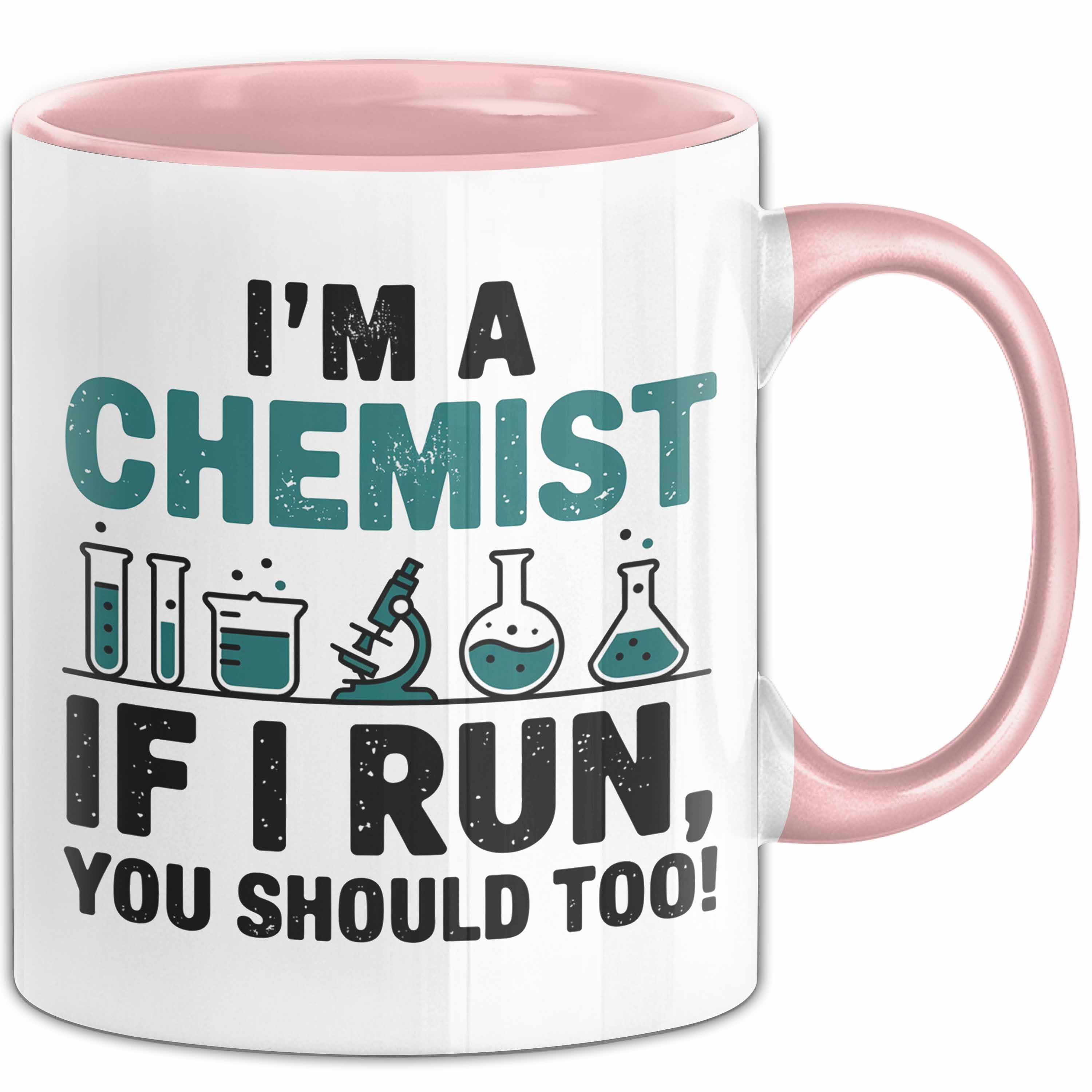 Tasse Chemiker Chemielehrer Tasse Geschenk Lustige Geschenkidee Spruch Ich B