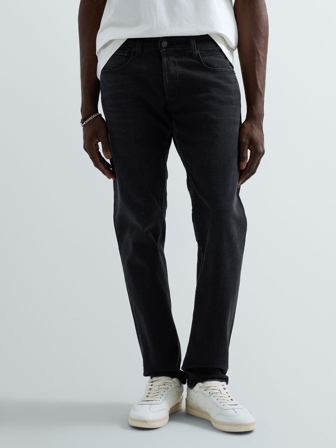 Replay Straight-Jeans GROVER in vielen verschiedenen Waschungen, mit Stretch