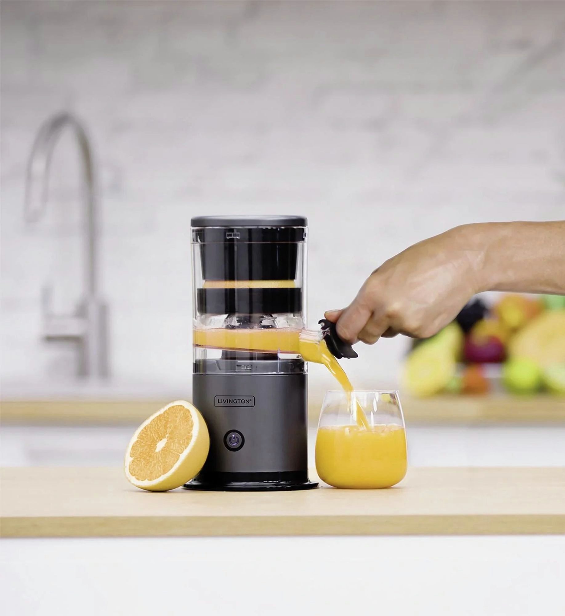 LIVINGTON Entsafter JuiceBoost Entsafter