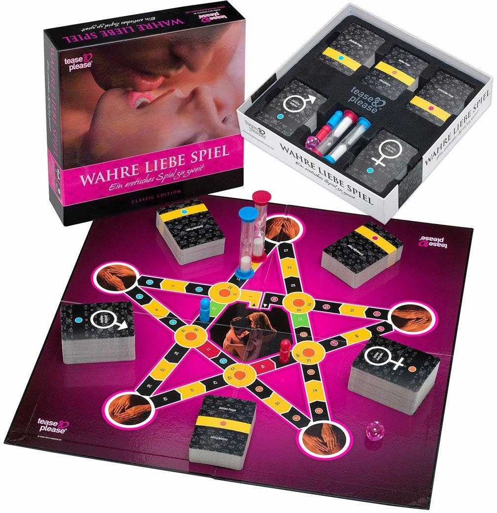 tease & please Erotik-Spiel, Wahre Liebe, Entdeckungsreise für Paare | Erotik-Spiele