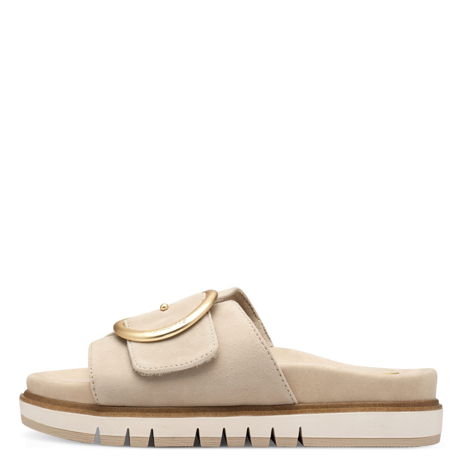 Tamaris Tamaris Damen Pantolette 8-87106-42-400 beige günstig online kaufen