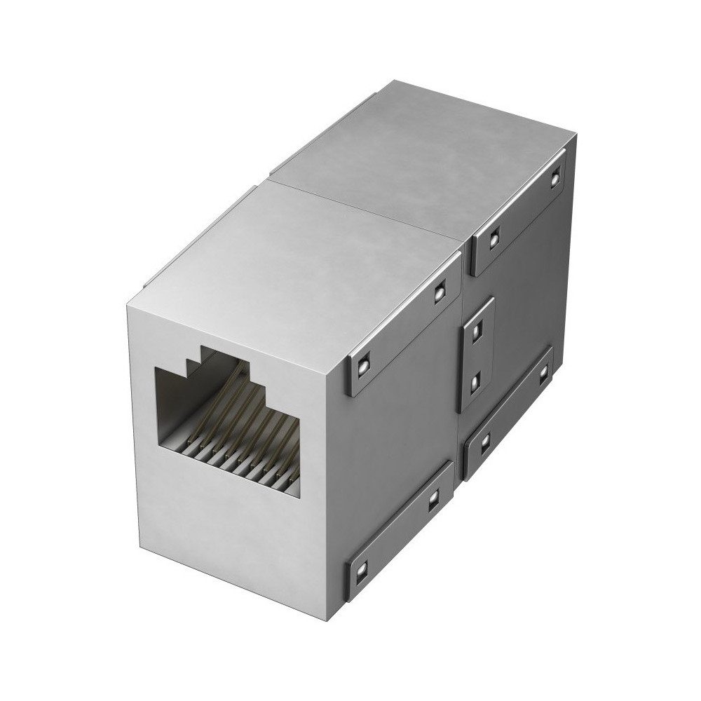 Hama Netzwerkadapter CAT-6 1 Gbit/s silber Netzwerk-Switch