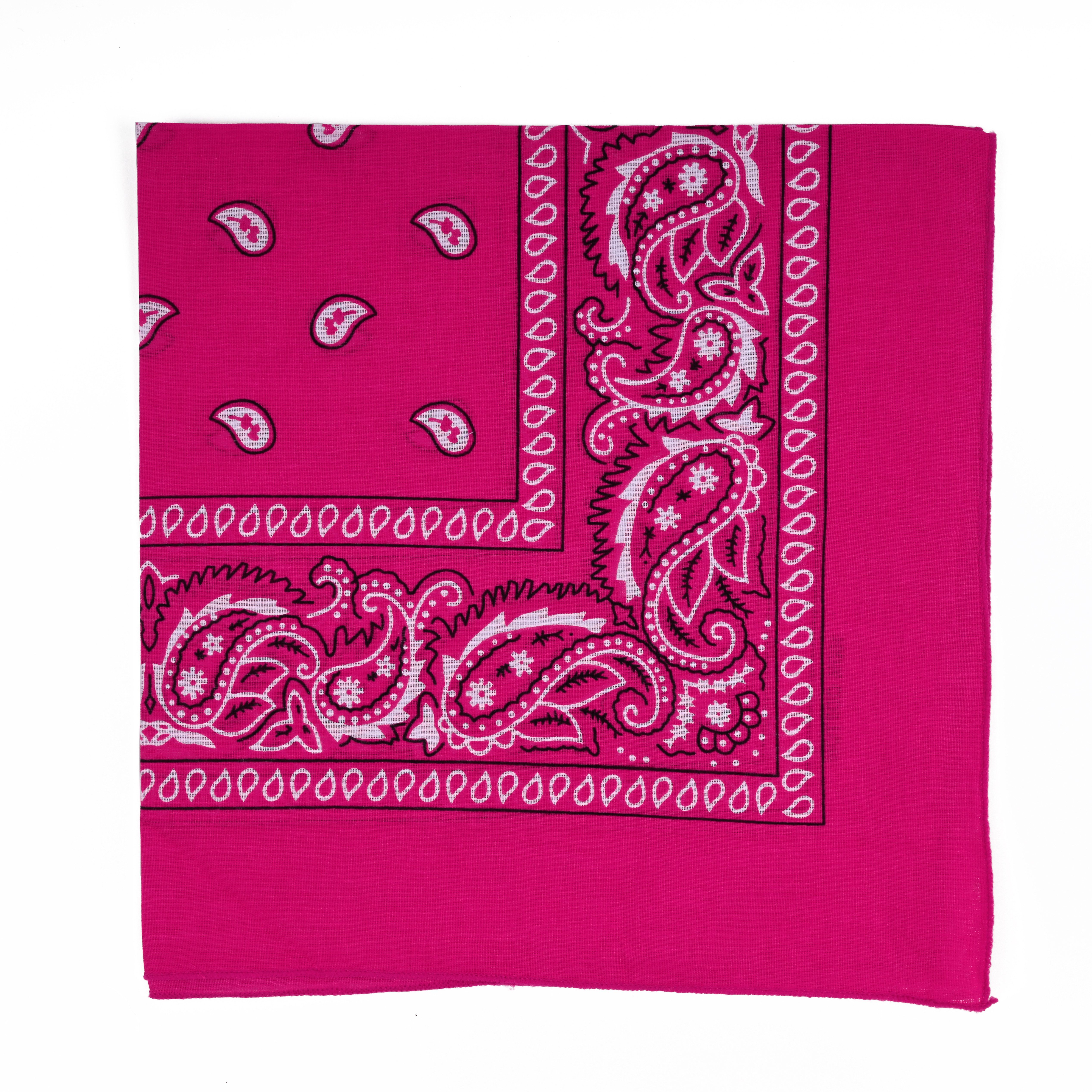 Goodman Design Bandana Paisley Bandanas Baumwolle – 20 Stück Halstuch und Kopftuch, (Spar-Set, 20er Pack), Reine Baumwolle für ein natürliches Hautgefühl