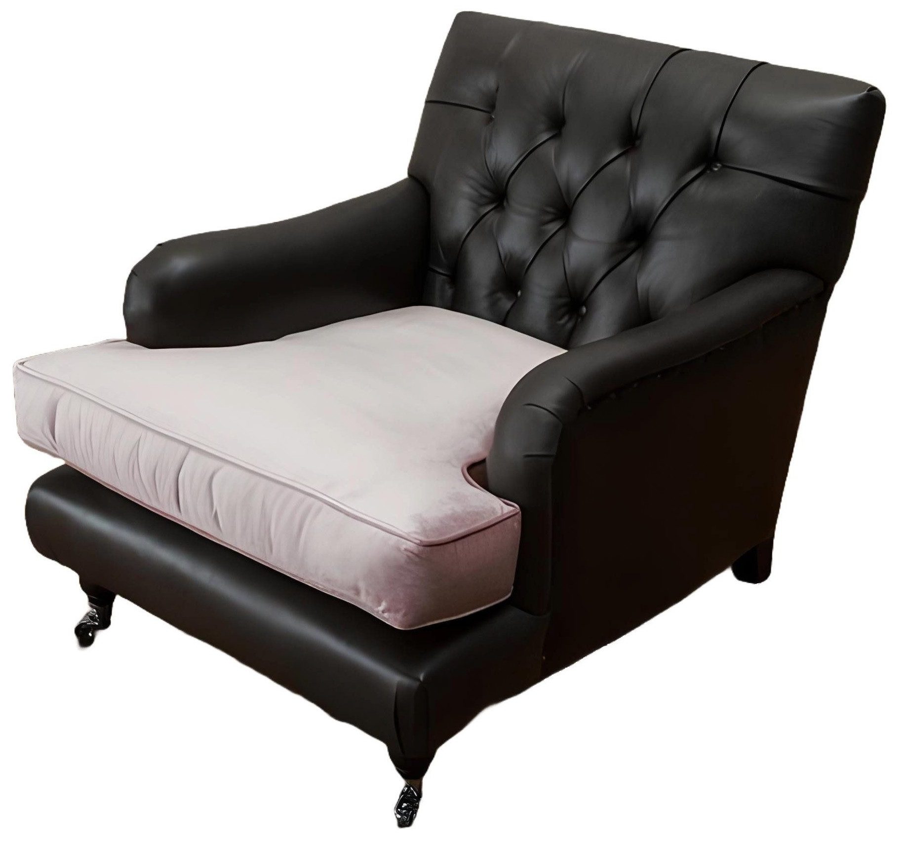Xlmoebel Chesterfield-Sessel Bequemer Lounge Sessel mit eleganter Chesterfield-Polsterung (Sessel (1 Sitzer), Hergestellt in Europa