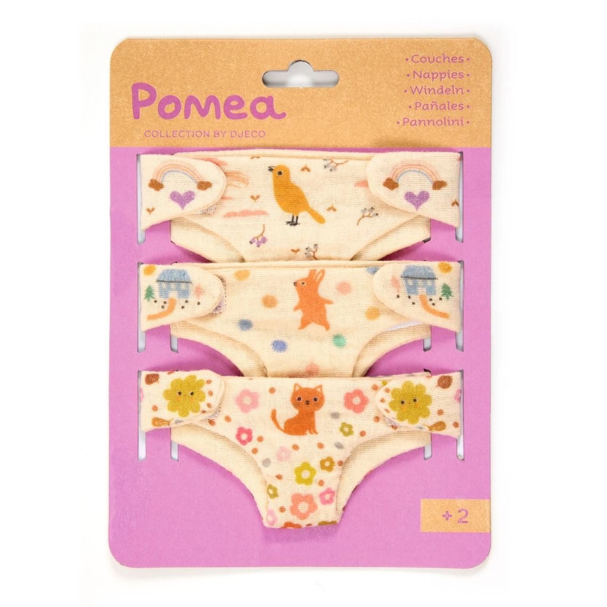 DJECO Puppen Windeln Pomea Windel-Set aus günstig online kaufen