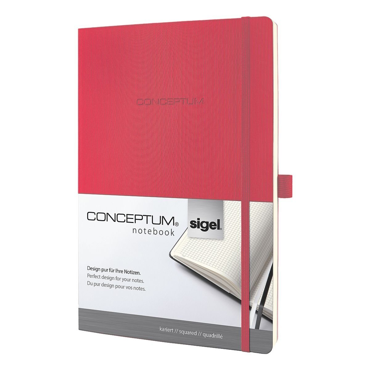 Notizbuch A4 kariert - 194 Seiten »Conceptum« Notizbuch A4 kariert - 194 Seiten »Conceptum«