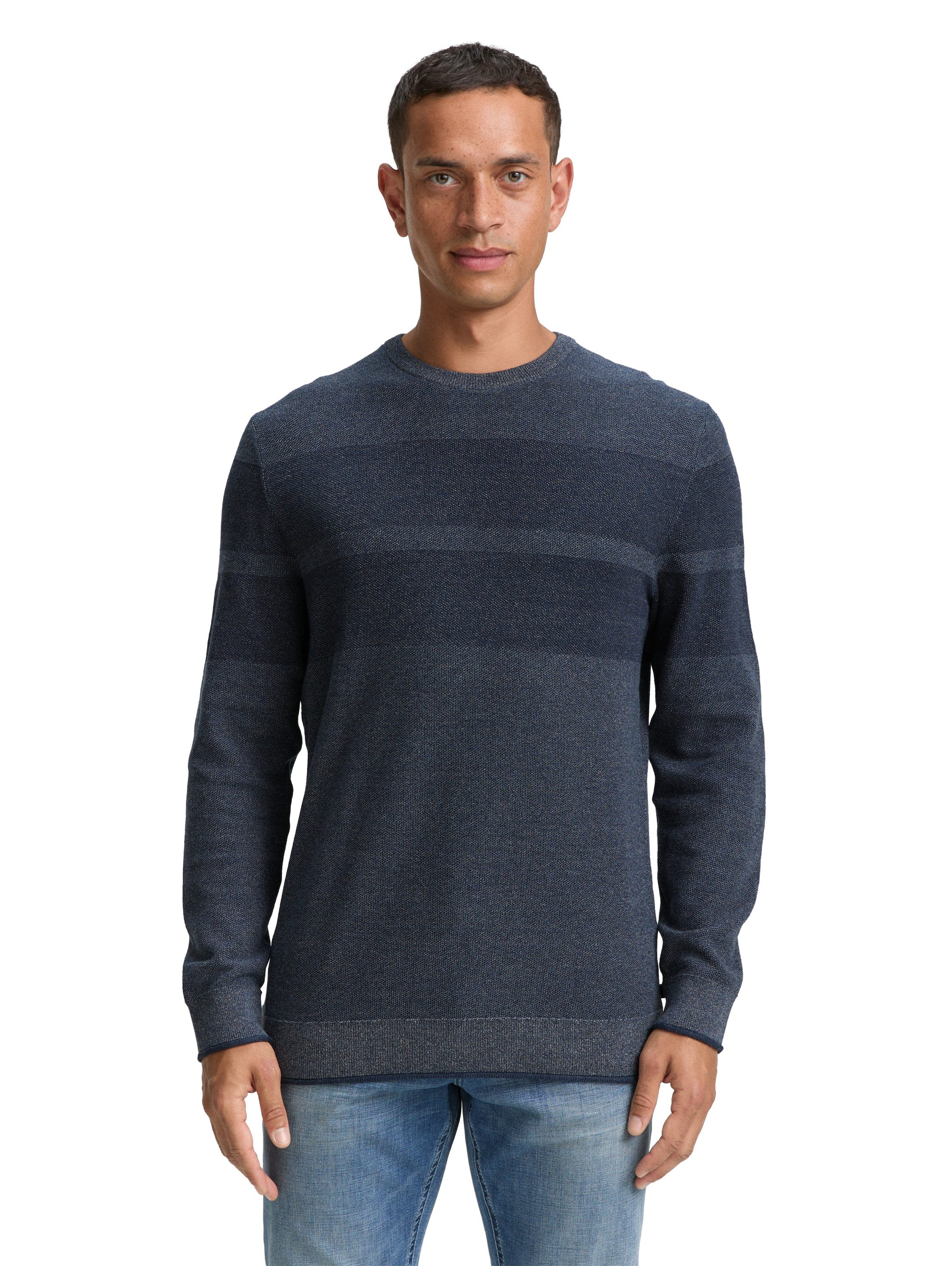 TOM TAILOR Вязаные свитера im Streifen-Look