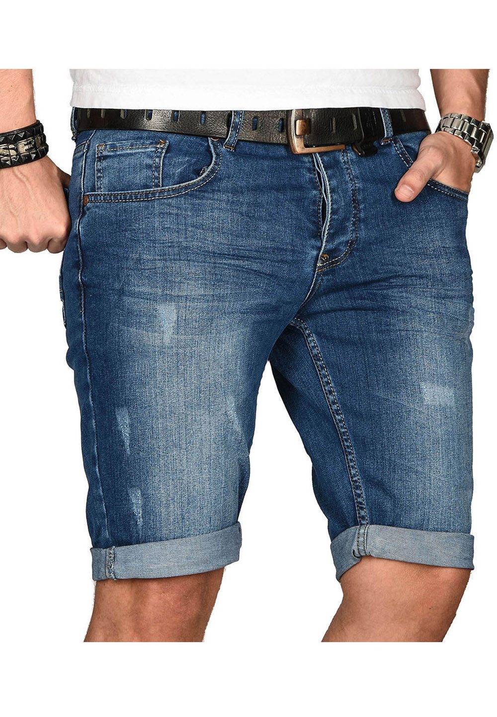 Alessandro Salvarini Shorts A. Salvarini Herren Shorts AS100 - AS109 Multi günstig online kaufen