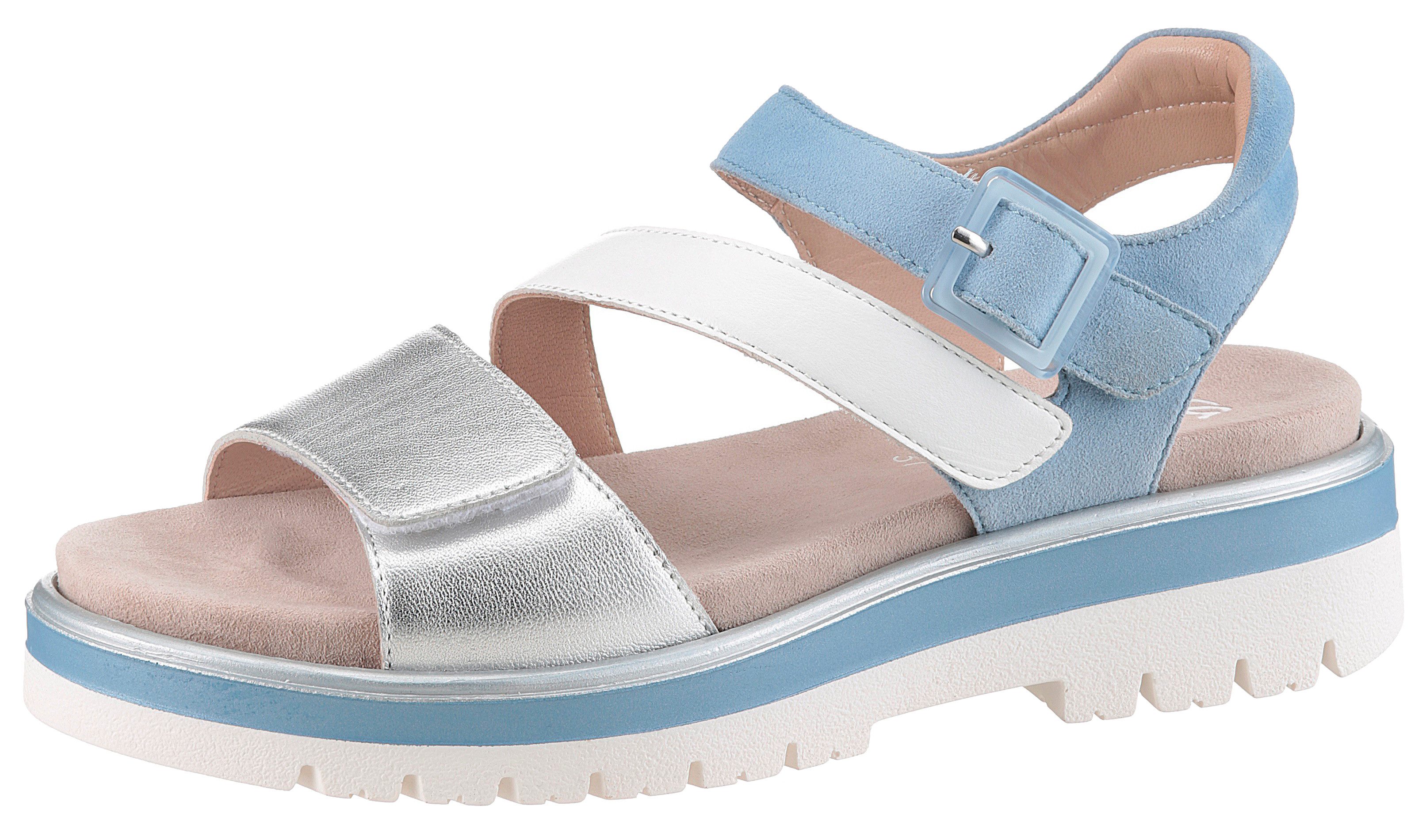 Ara MALAGA Plateausandaletten, Plateausandale, Klettschuh in bequemer Schuh günstig online kaufen