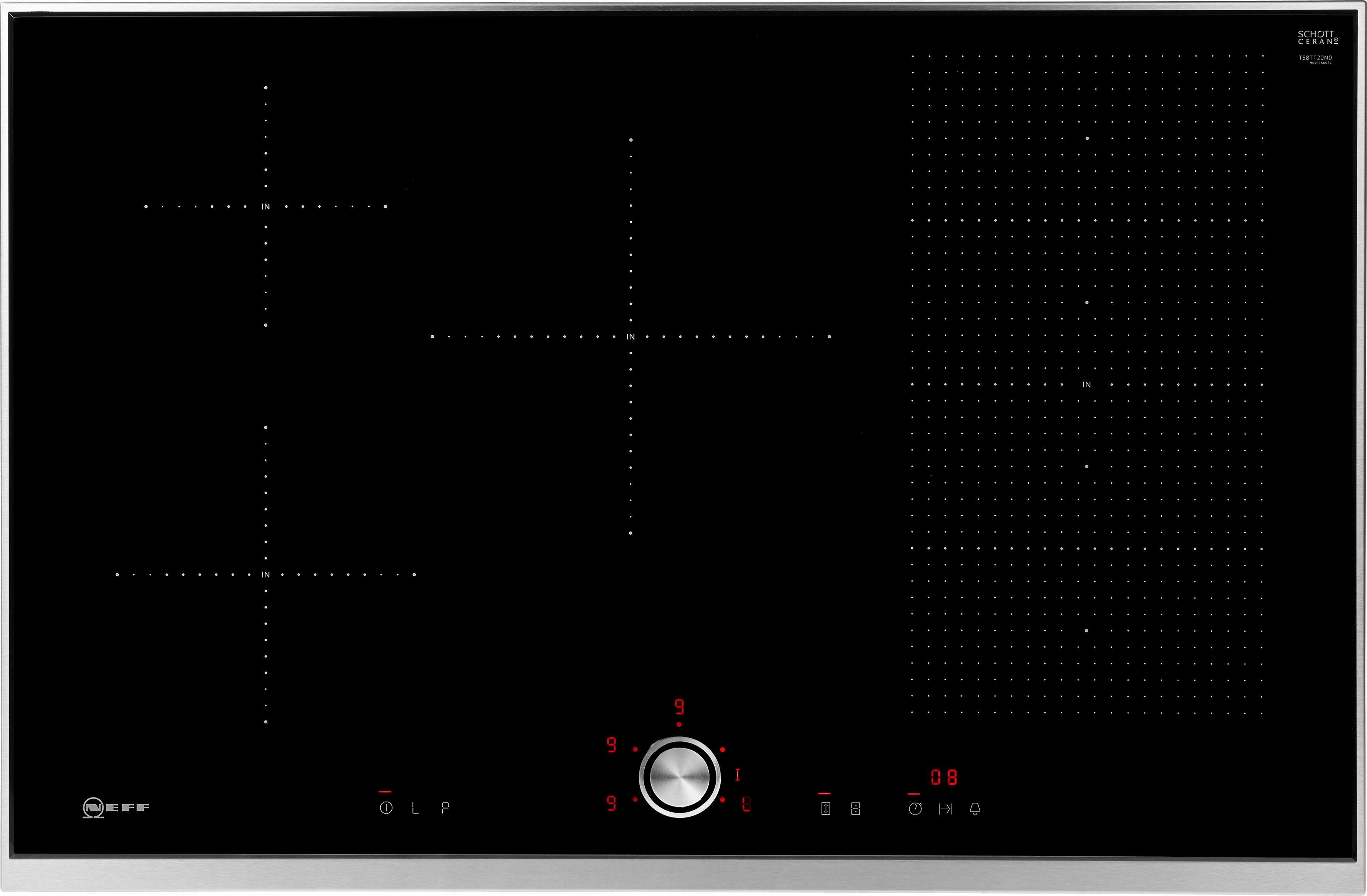 Neff FlexInduction-Kochfeld mit TwistPad® Flat Bedienung TTT5820N / T58TT20N0 - NEFF